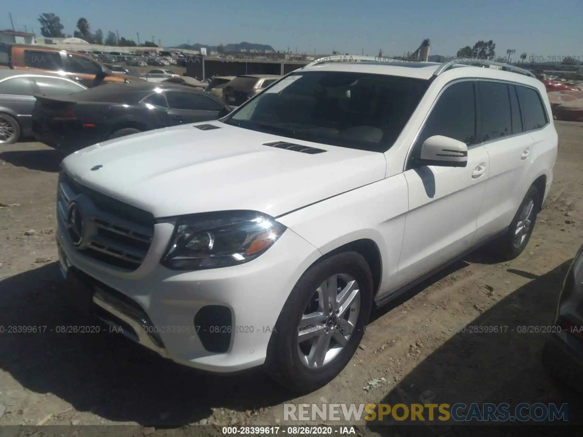 2 Photograph of a damaged car 4JGDF6EE3KB241027 MERCEDES-BENZ GLS 2019