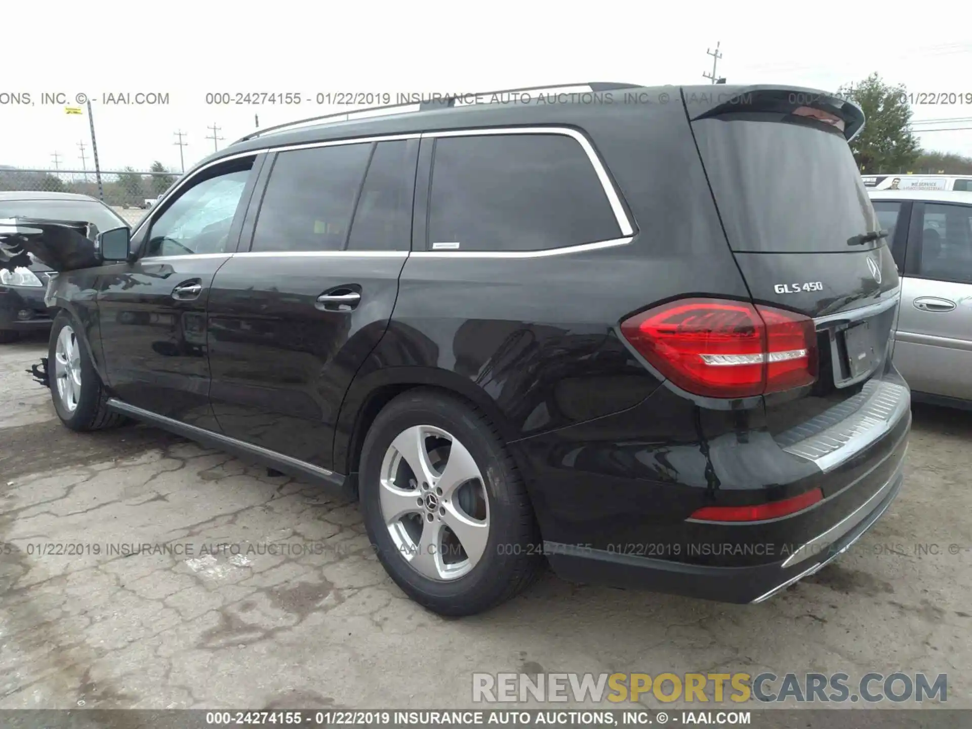 3 Фотография поврежденного автомобиля 4JGDF6EE4KB184398 MERCEDES-BENZ GLS 2019