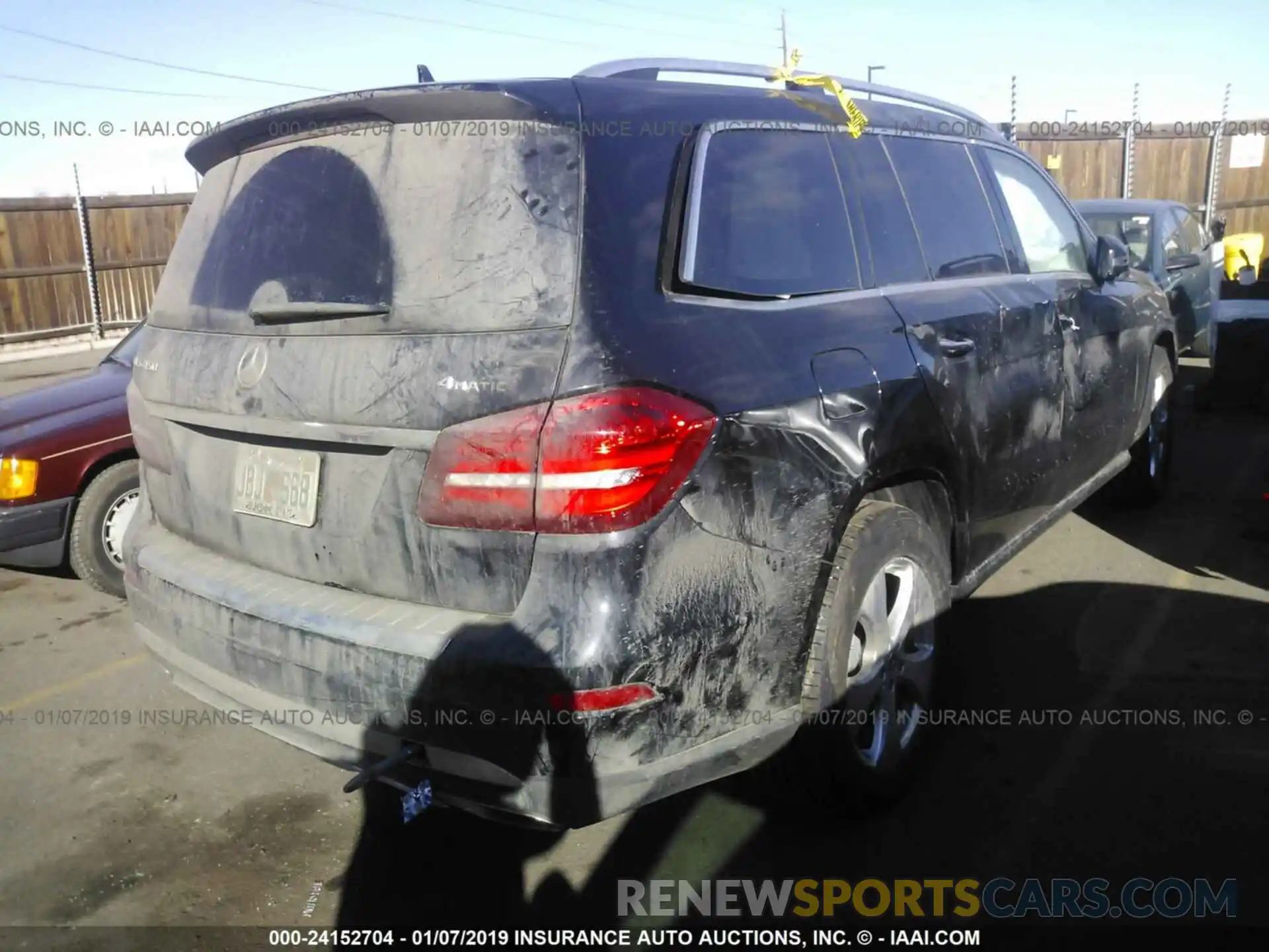 4 Photograph of a damaged car 4JGDF6EE4KB218873 MERCEDES-BENZ GLS 2019