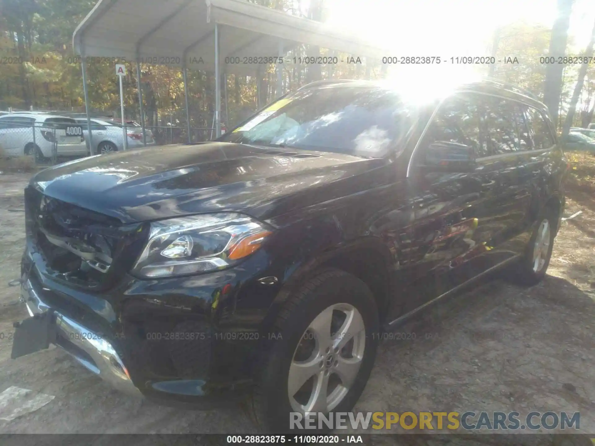 2 Photograph of a damaged car 4JGDF6EE4KB229517 MERCEDES-BENZ GLS 2019