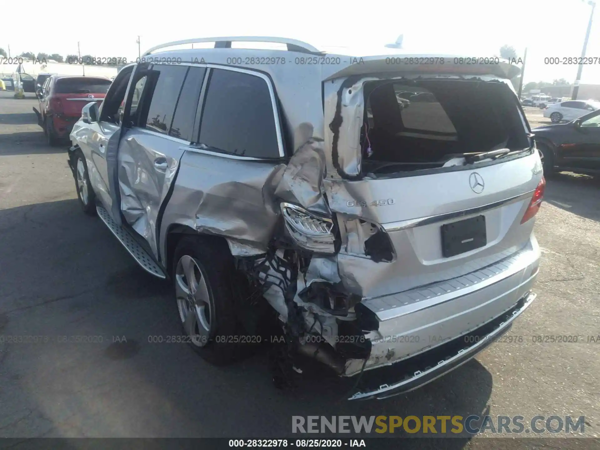 3 Фотография поврежденного автомобиля 4JGDF6EE4KB237665 MERCEDES-BENZ GLS 2019