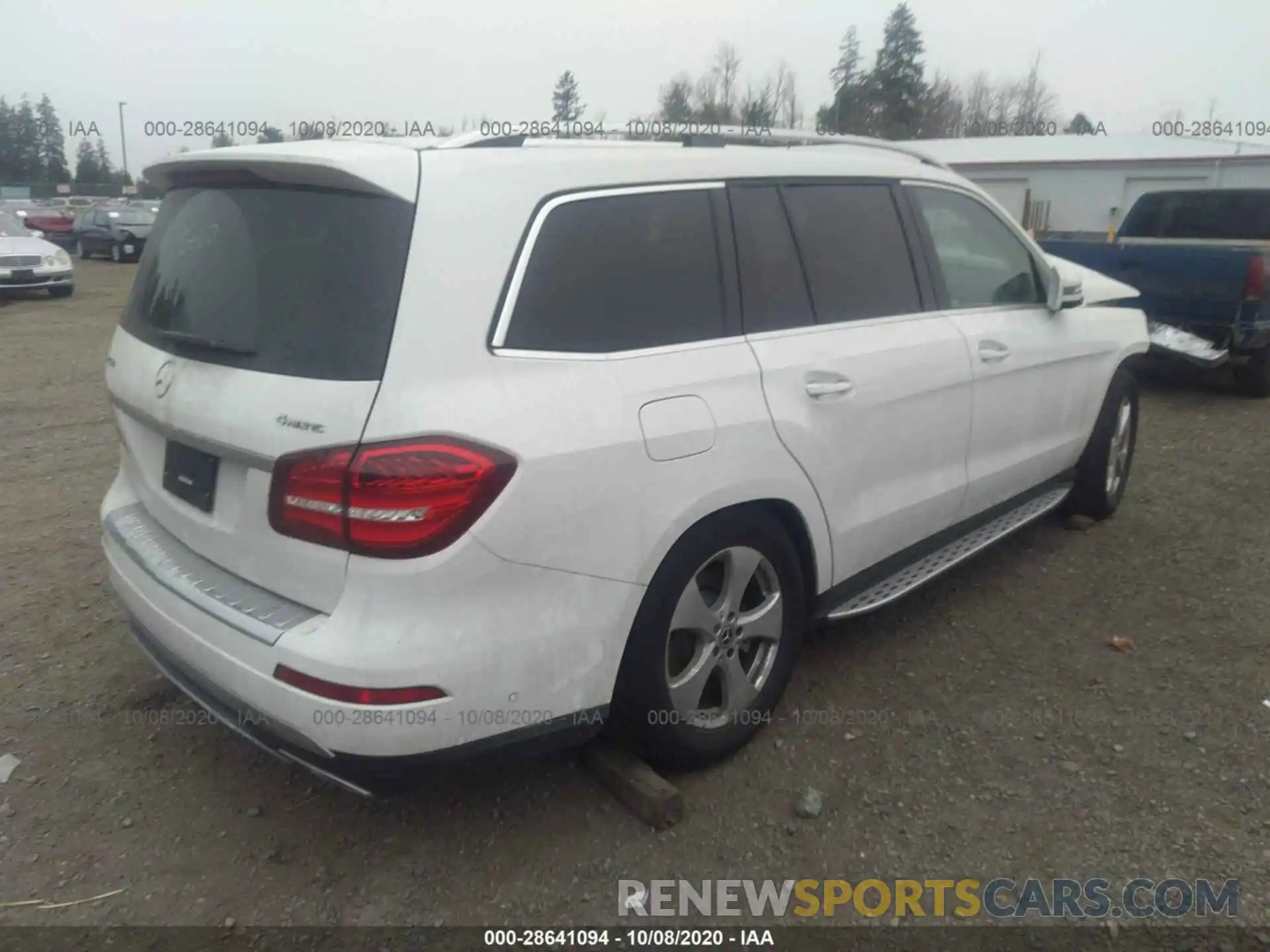 4 Photograph of a damaged car 4JGDF6EE5KB199993 MERCEDES-BENZ GLS 2019