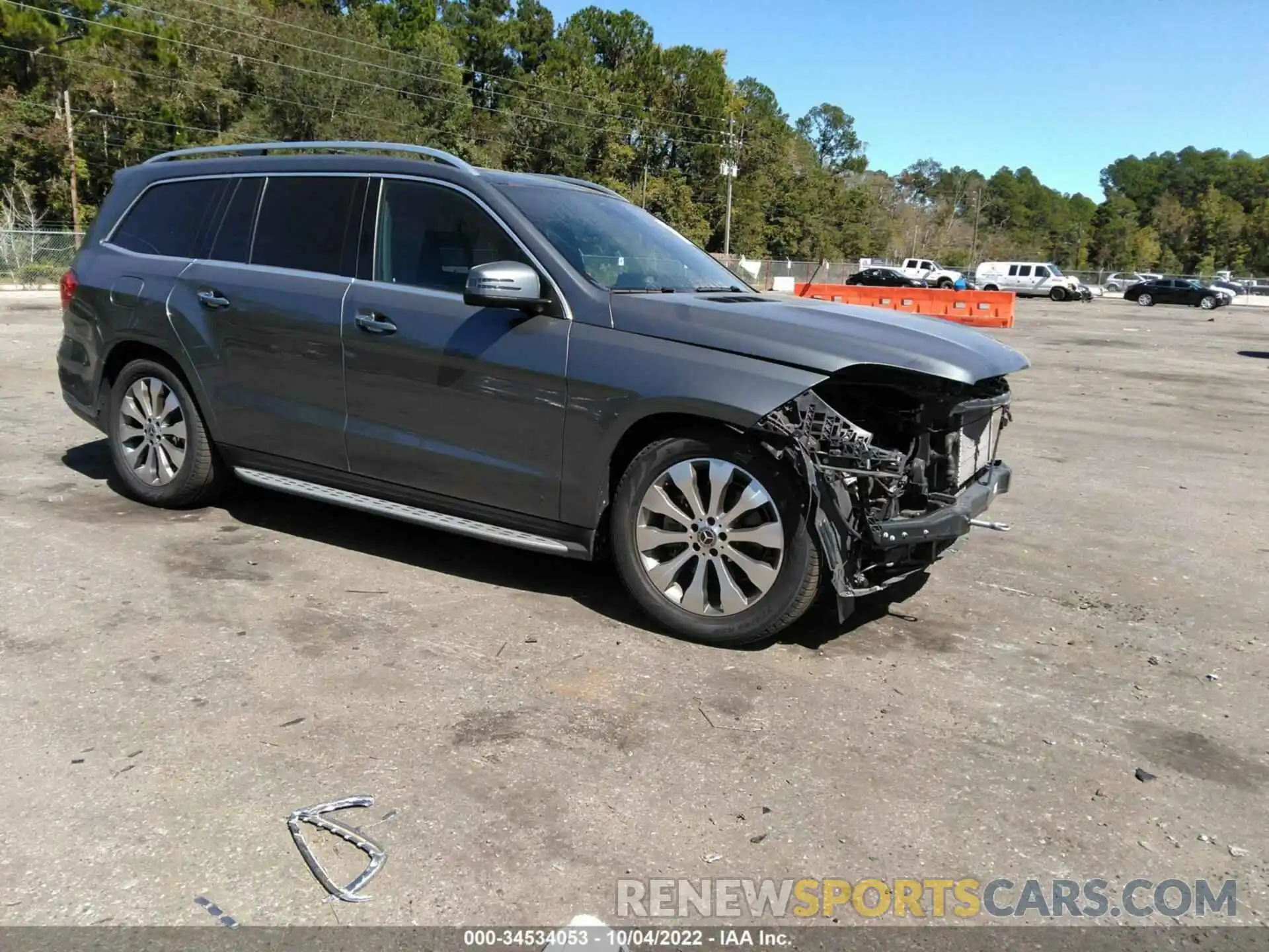 1 Photograph of a damaged car 4JGDF6EE5KB229770 MERCEDES-BENZ GLS 2019