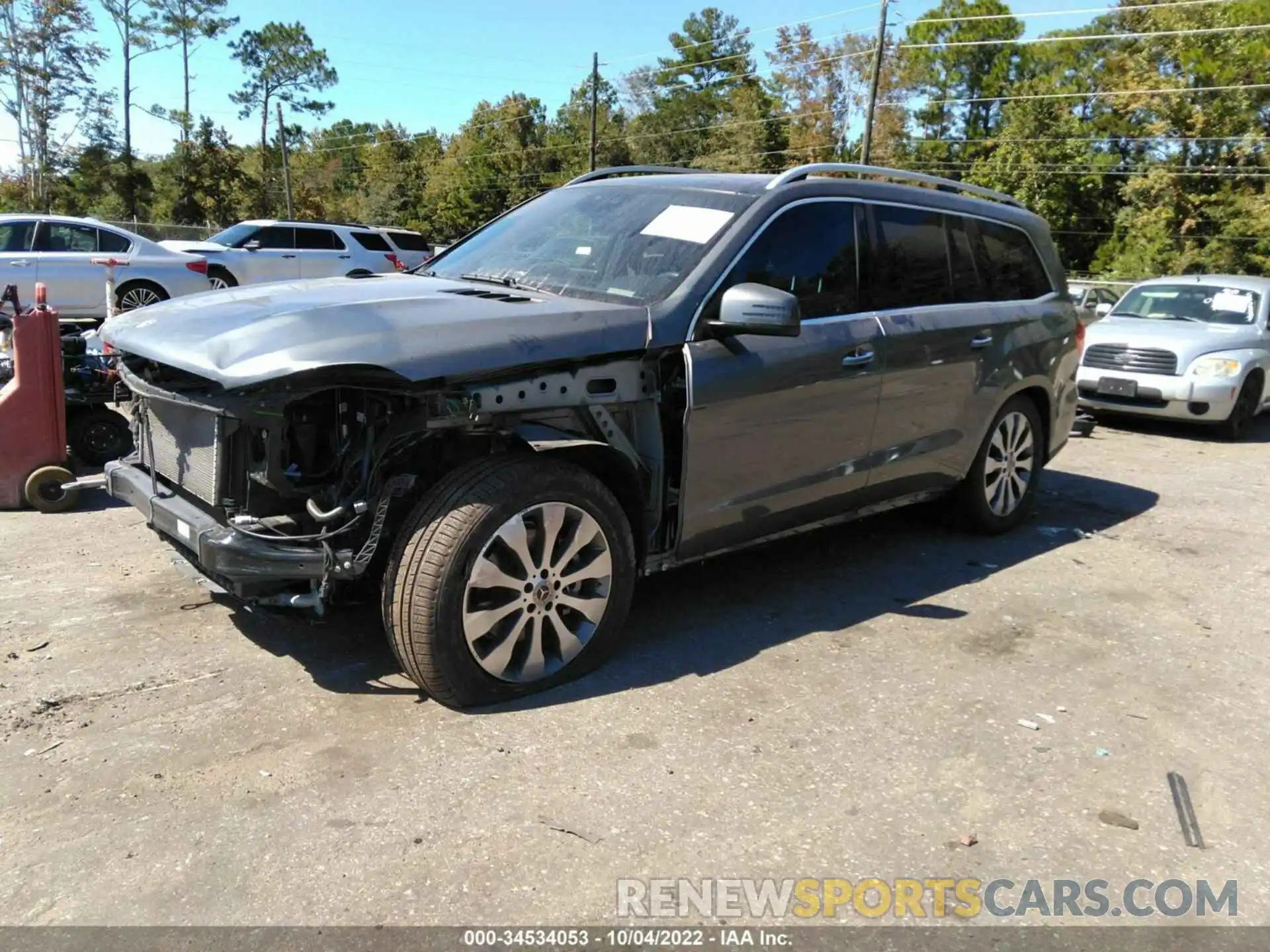 2 Photograph of a damaged car 4JGDF6EE5KB229770 MERCEDES-BENZ GLS 2019