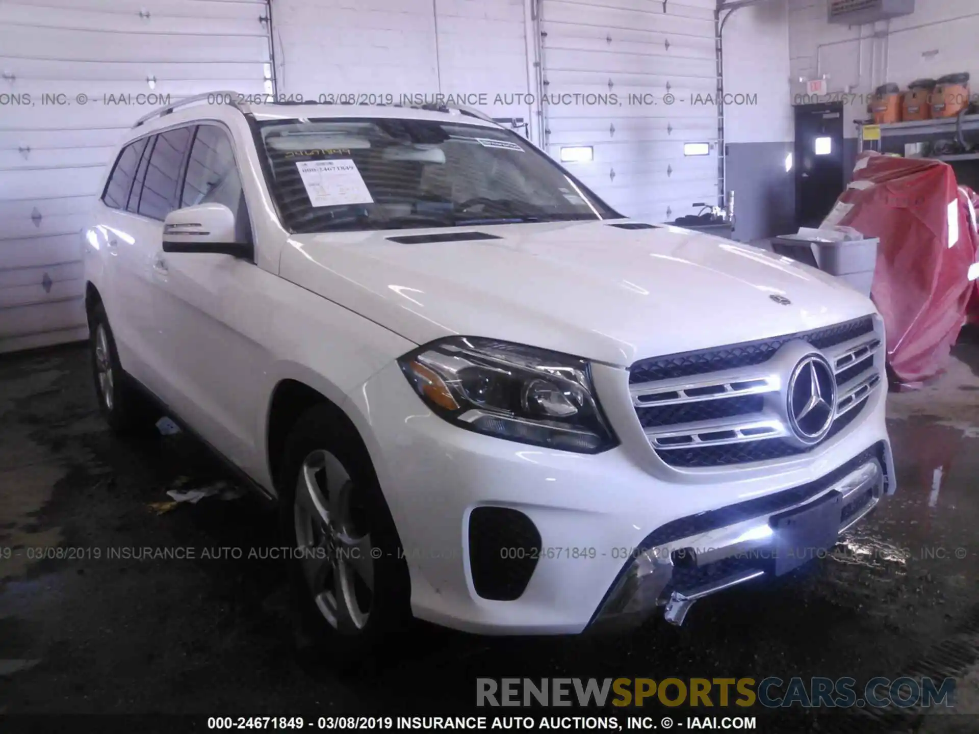 1 Photograph of a damaged car 4JGDF6EE5KB230675 MERCEDES-BENZ GLS 2019