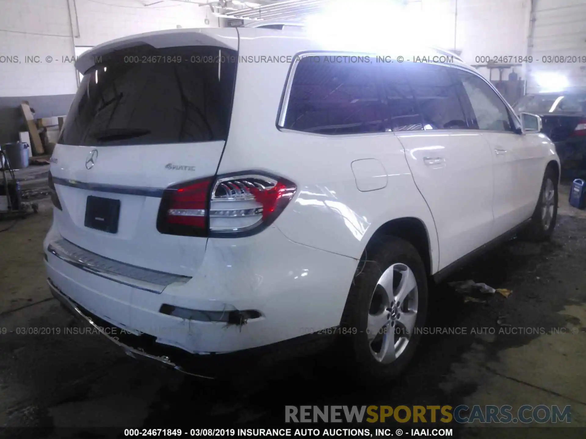 4 Photograph of a damaged car 4JGDF6EE5KB230675 MERCEDES-BENZ GLS 2019