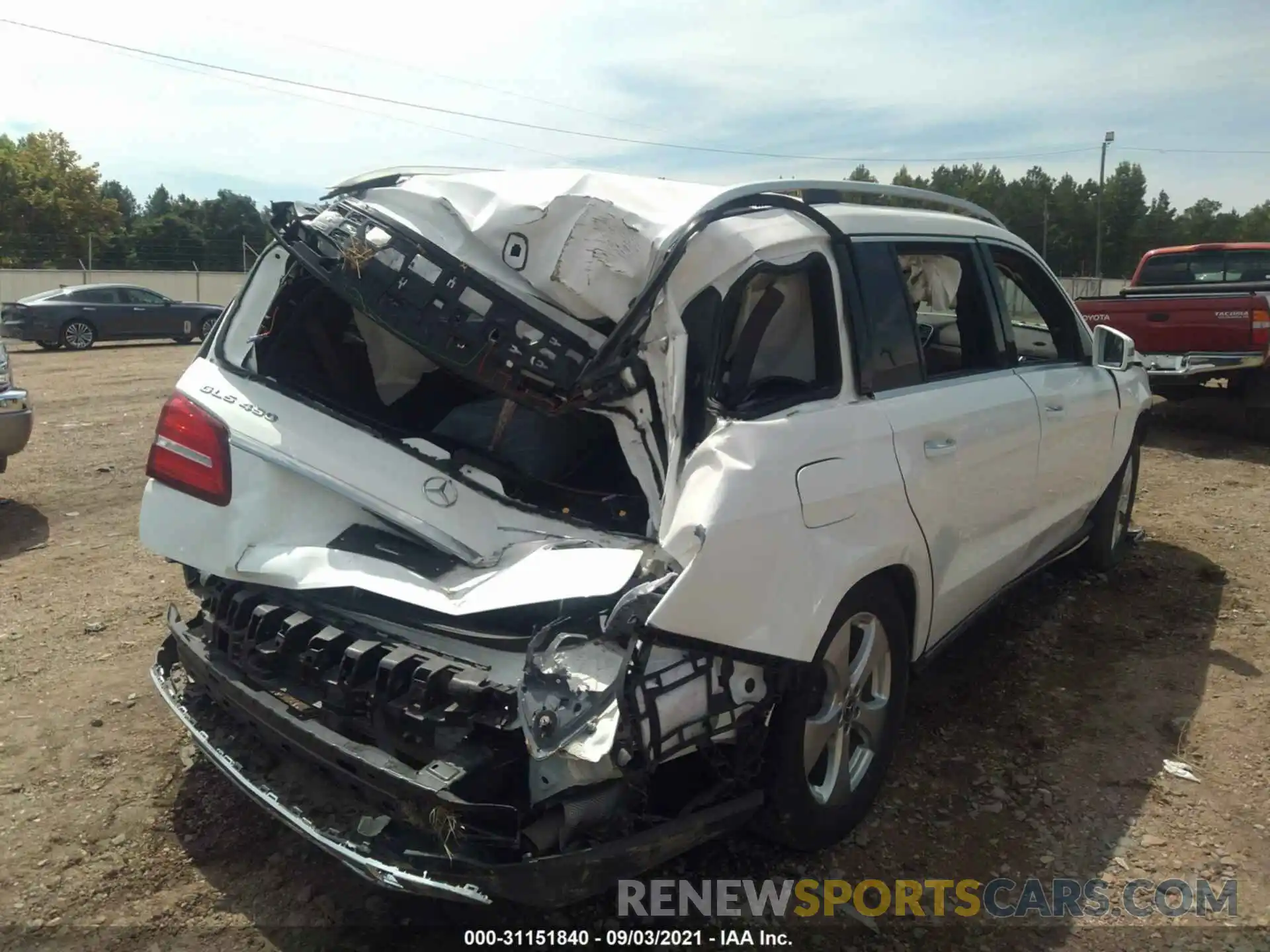 6 Photograph of a damaged car 4JGDF6EE6KB183141 MERCEDES-BENZ GLS 2019