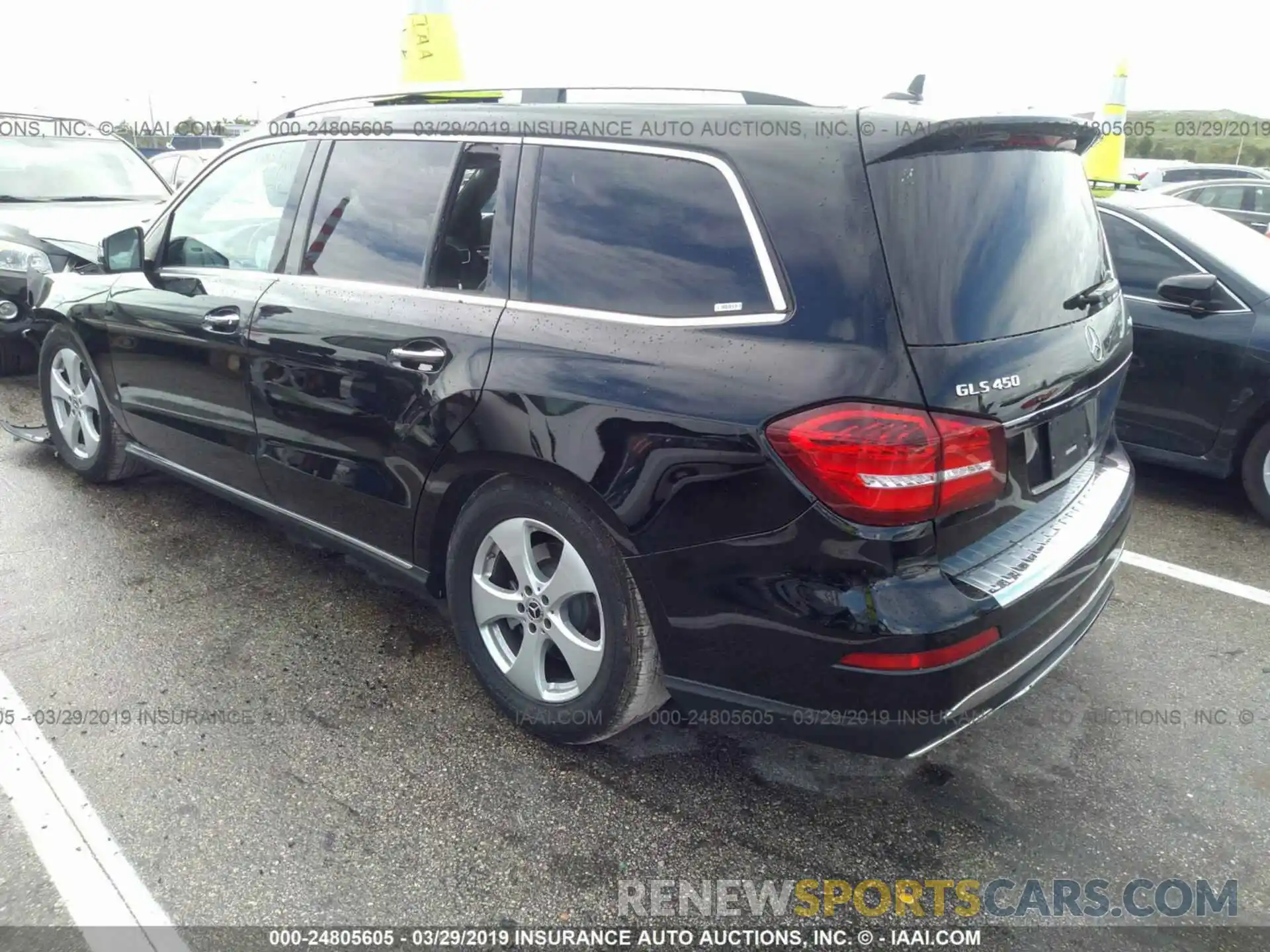 3 Фотография поврежденного автомобиля 4JGDF6EE6KB184385 MERCEDES-BENZ GLS 2019