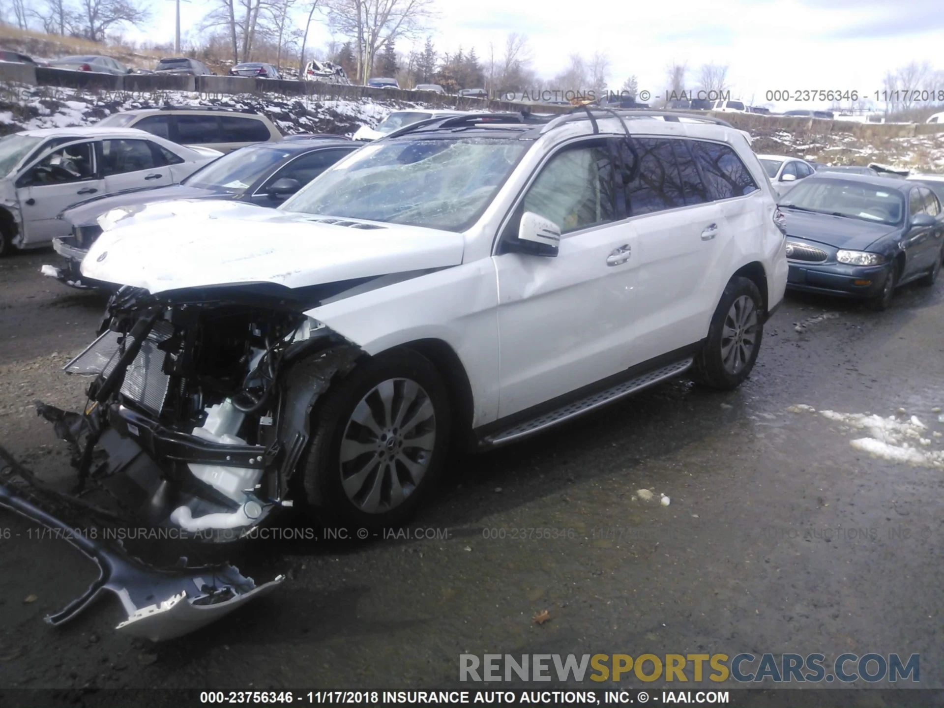 2 Photograph of a damaged car 4JGDF6EE6KB193880 MERCEDES-BENZ GLS 2019