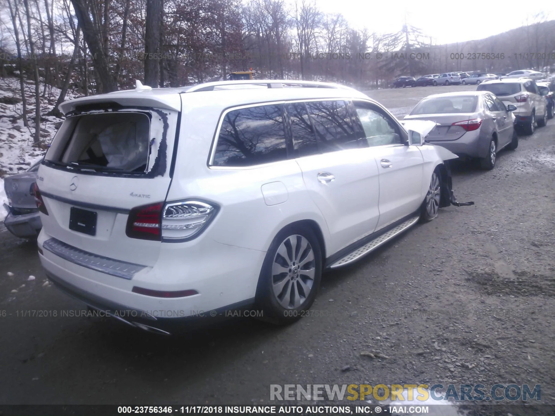 4 Photograph of a damaged car 4JGDF6EE6KB193880 MERCEDES-BENZ GLS 2019