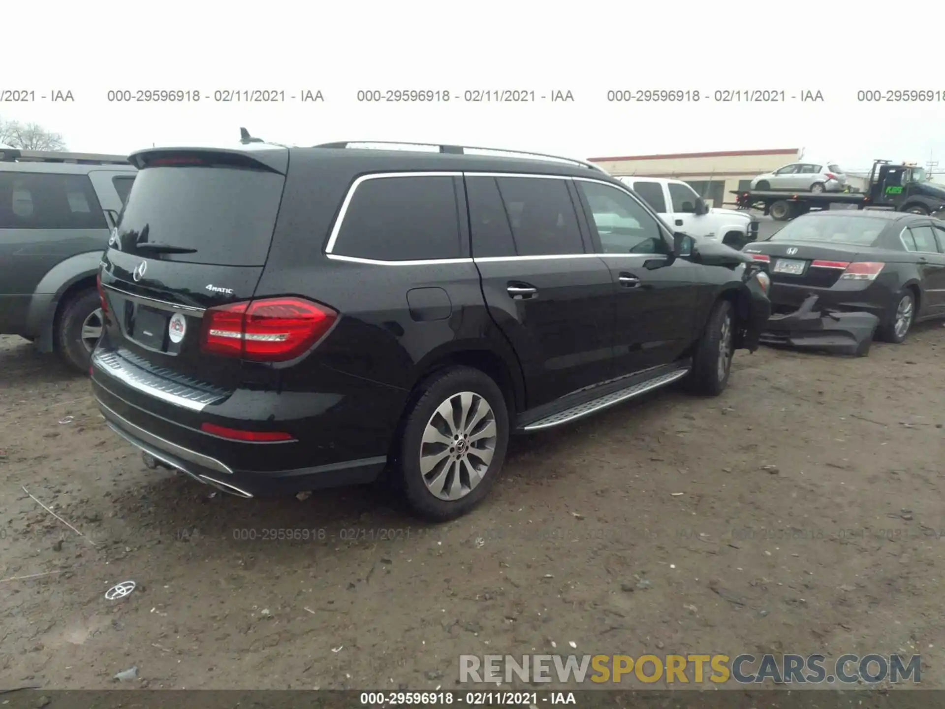 4 Фотография поврежденного автомобиля 4JGDF6EE6KB219958 MERCEDES-BENZ GLS 2019