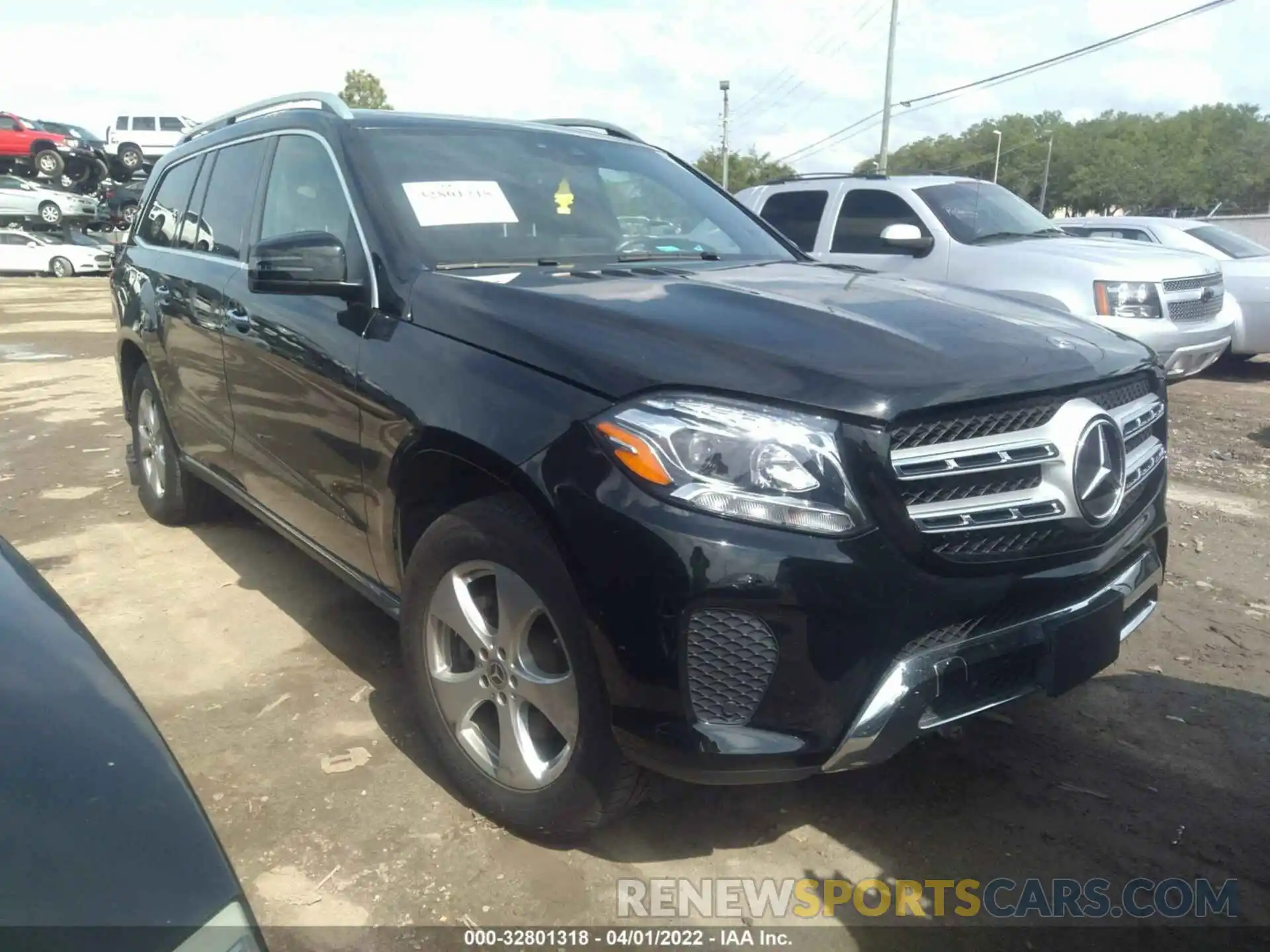 1 Photograph of a damaged car 4JGDF6EE6KB227817 MERCEDES-BENZ GLS 2019