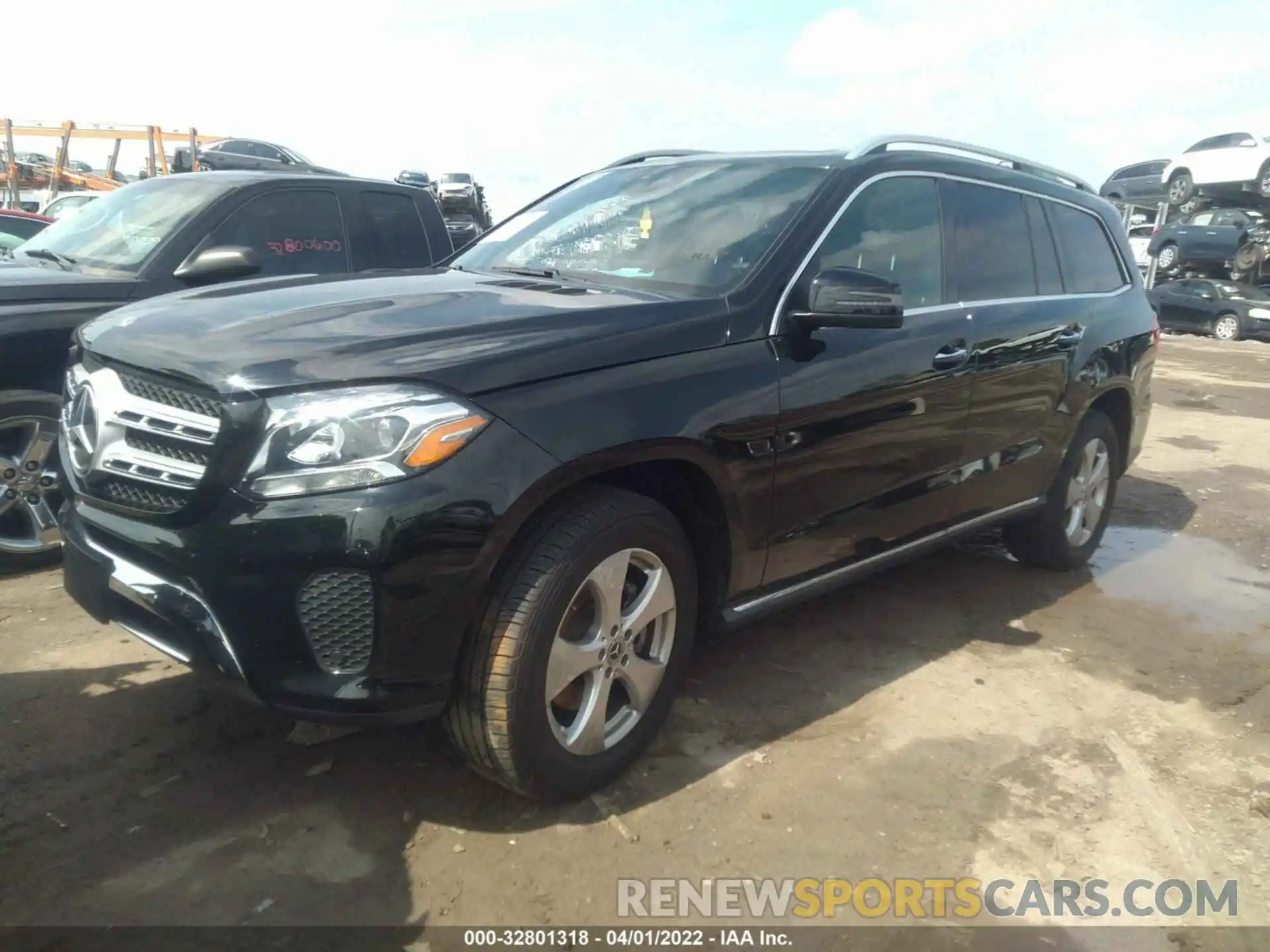 2 Фотография поврежденного автомобиля 4JGDF6EE6KB227817 MERCEDES-BENZ GLS 2019