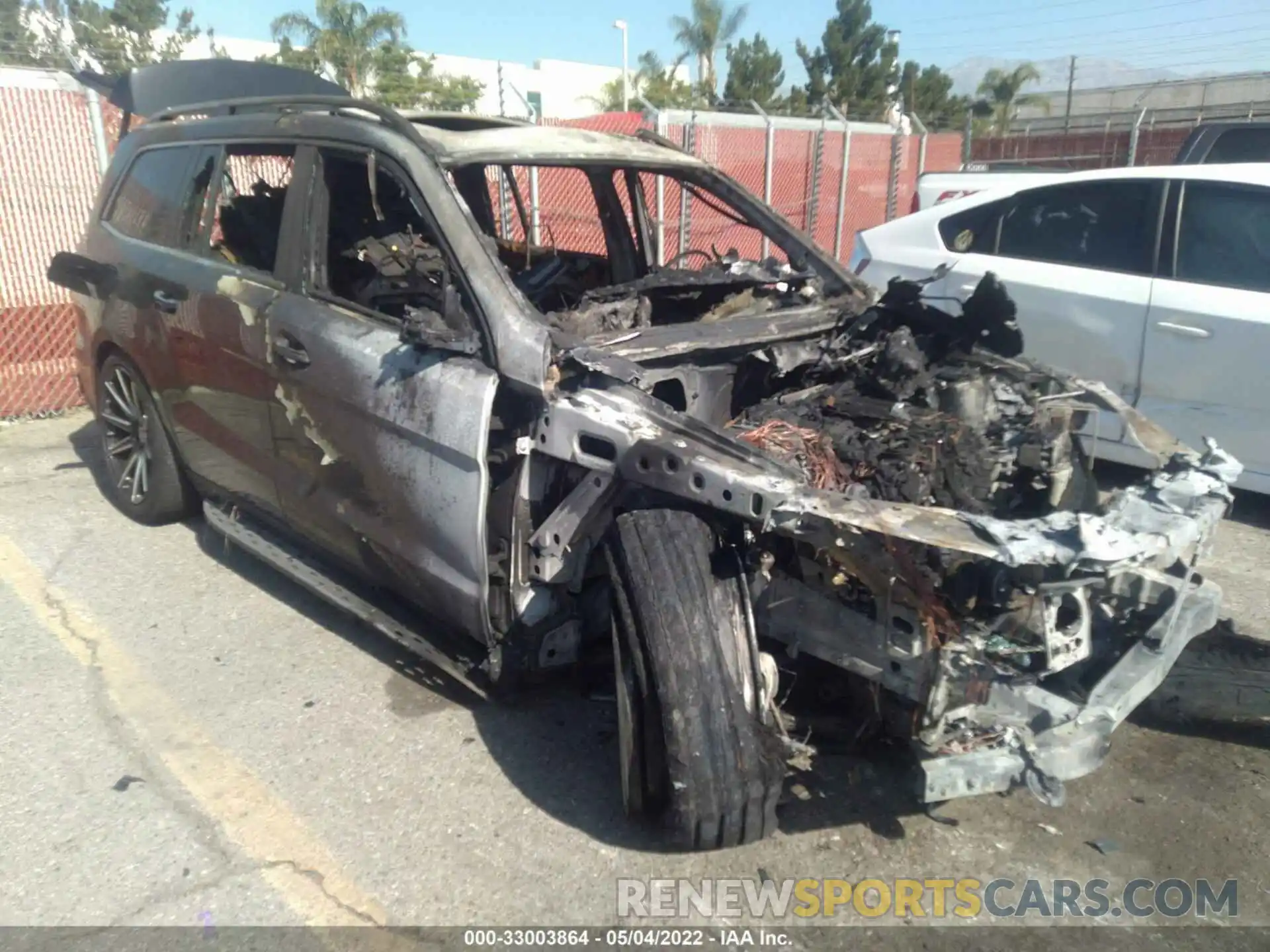 1 Photograph of a damaged car 4JGDF6EE6KB232421 MERCEDES-BENZ GLS 2019