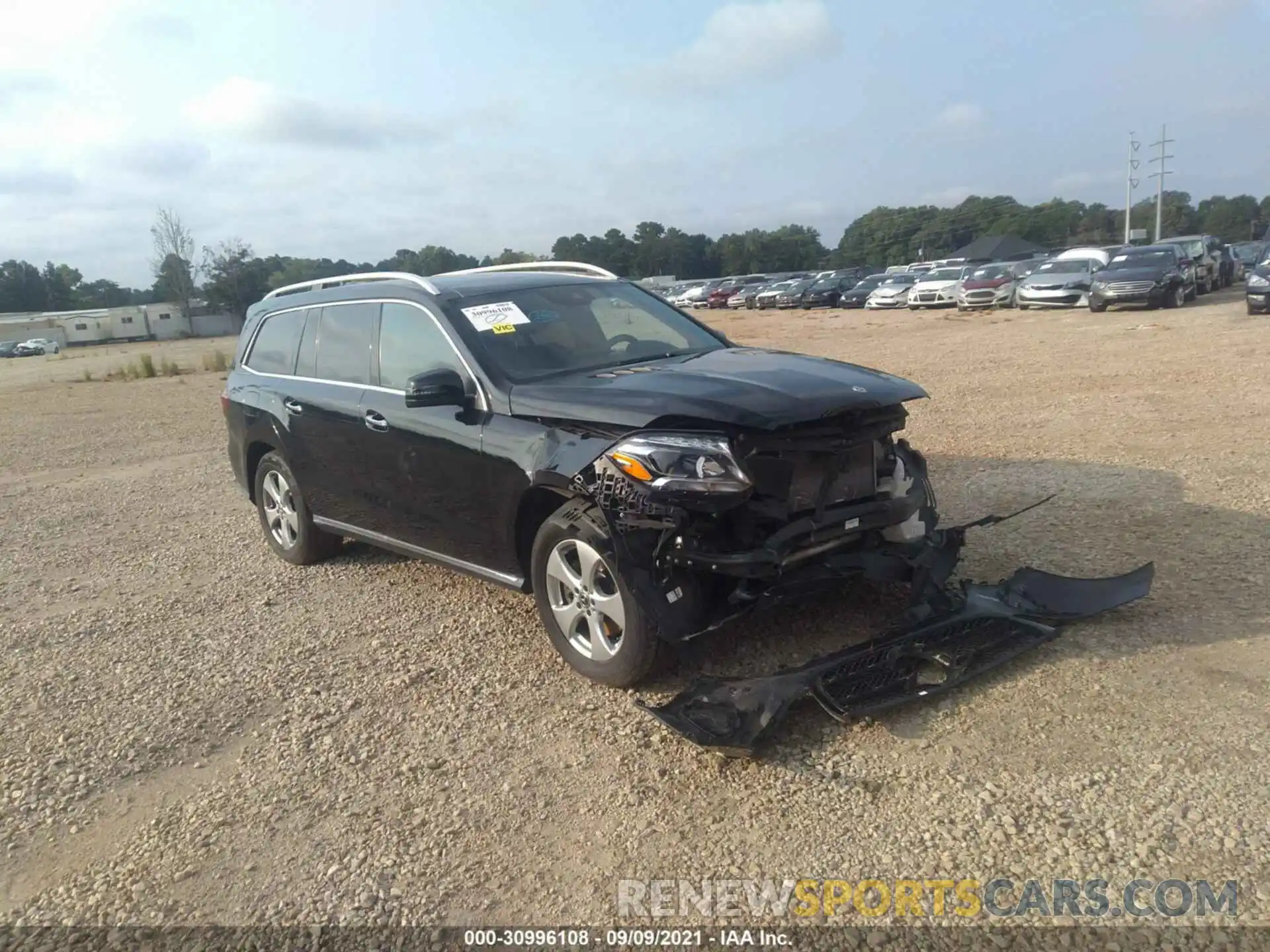 1 Photograph of a damaged car 4JGDF6EE7KB186663 MERCEDES-BENZ GLS 2019