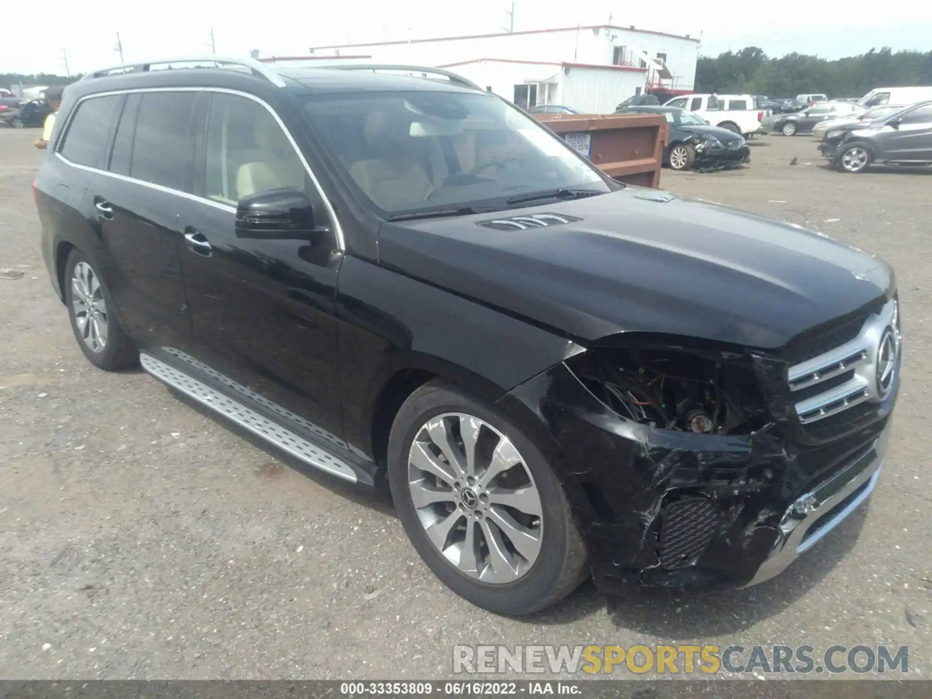 1 Photograph of a damaged car 4JGDF6EE7KB214297 MERCEDES-BENZ GLS 2019