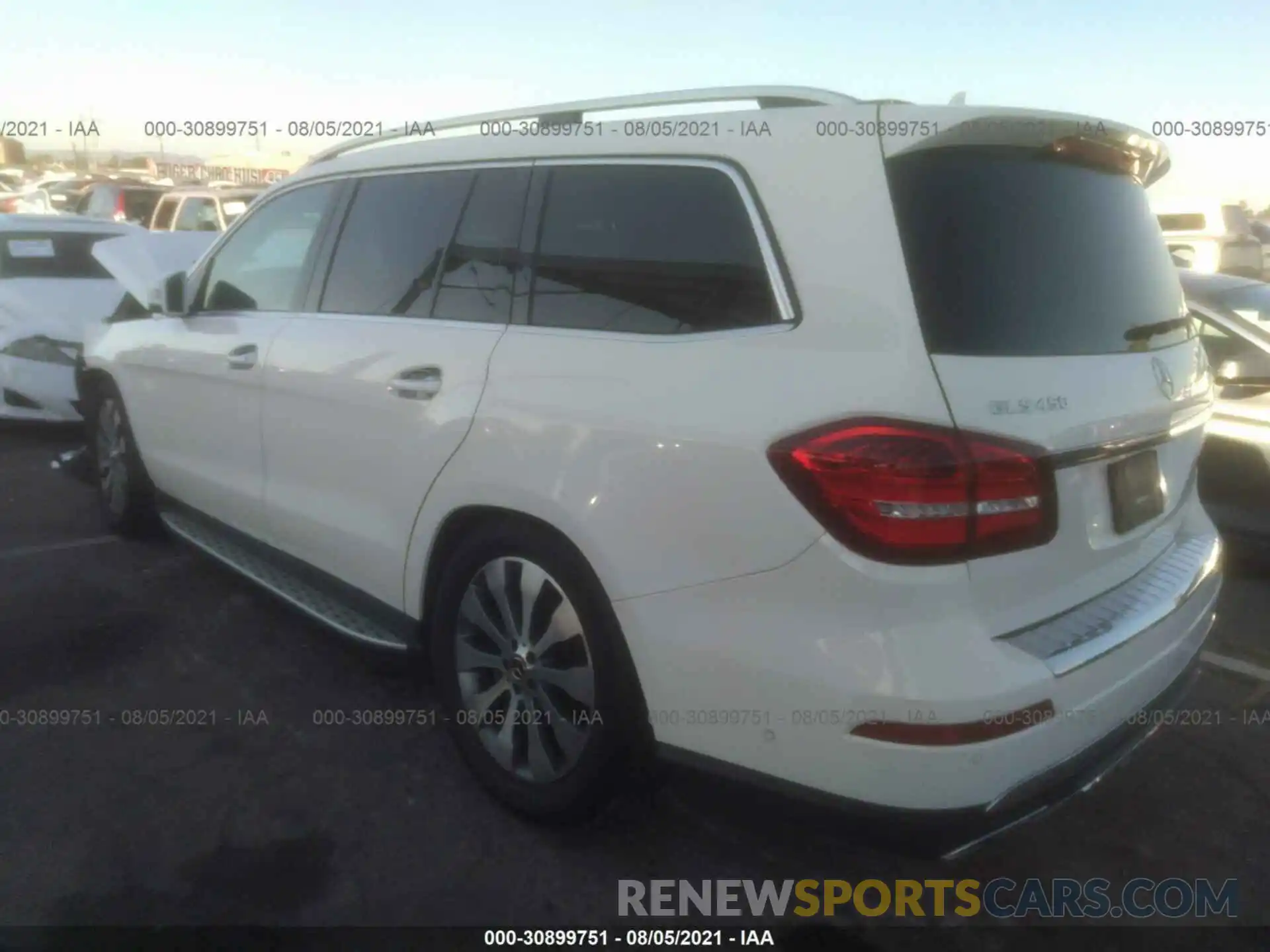 3 Фотография поврежденного автомобиля 4JGDF6EE7KB227843 MERCEDES-BENZ GLS 2019