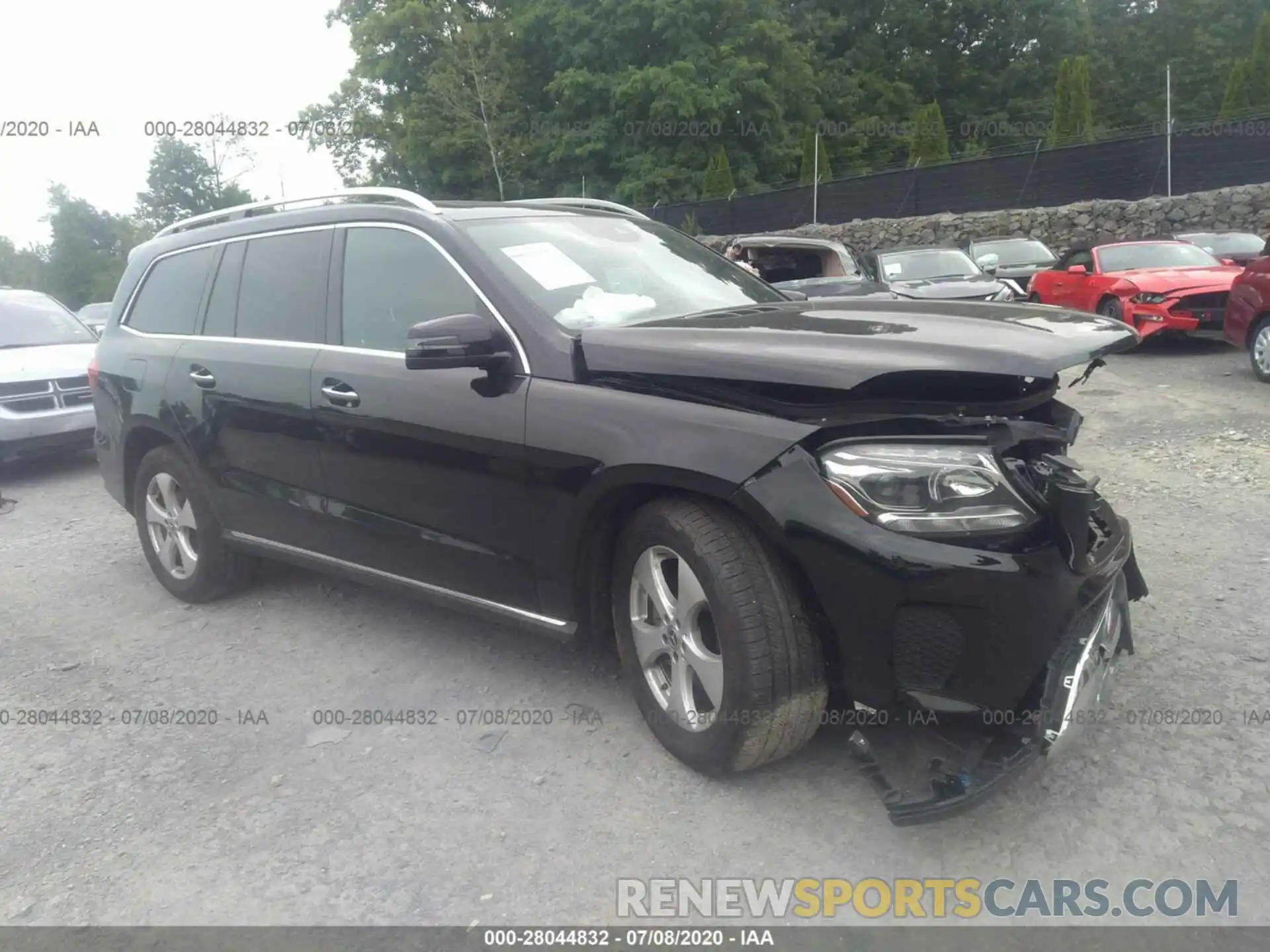 1 Photograph of a damaged car 4JGDF6EE7KB227907 MERCEDES-BENZ GLS 2019