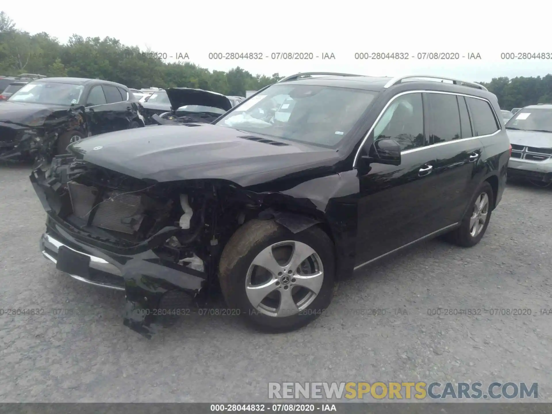 2 Photograph of a damaged car 4JGDF6EE7KB227907 MERCEDES-BENZ GLS 2019