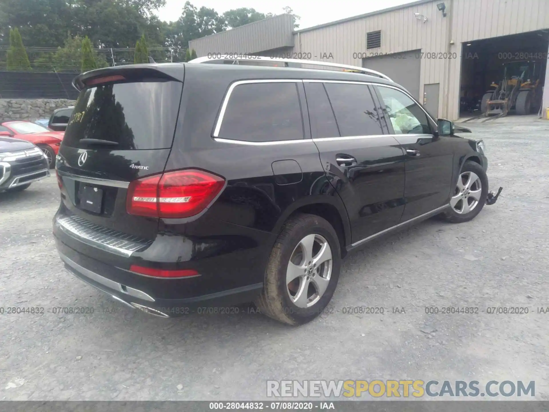 4 Photograph of a damaged car 4JGDF6EE7KB227907 MERCEDES-BENZ GLS 2019