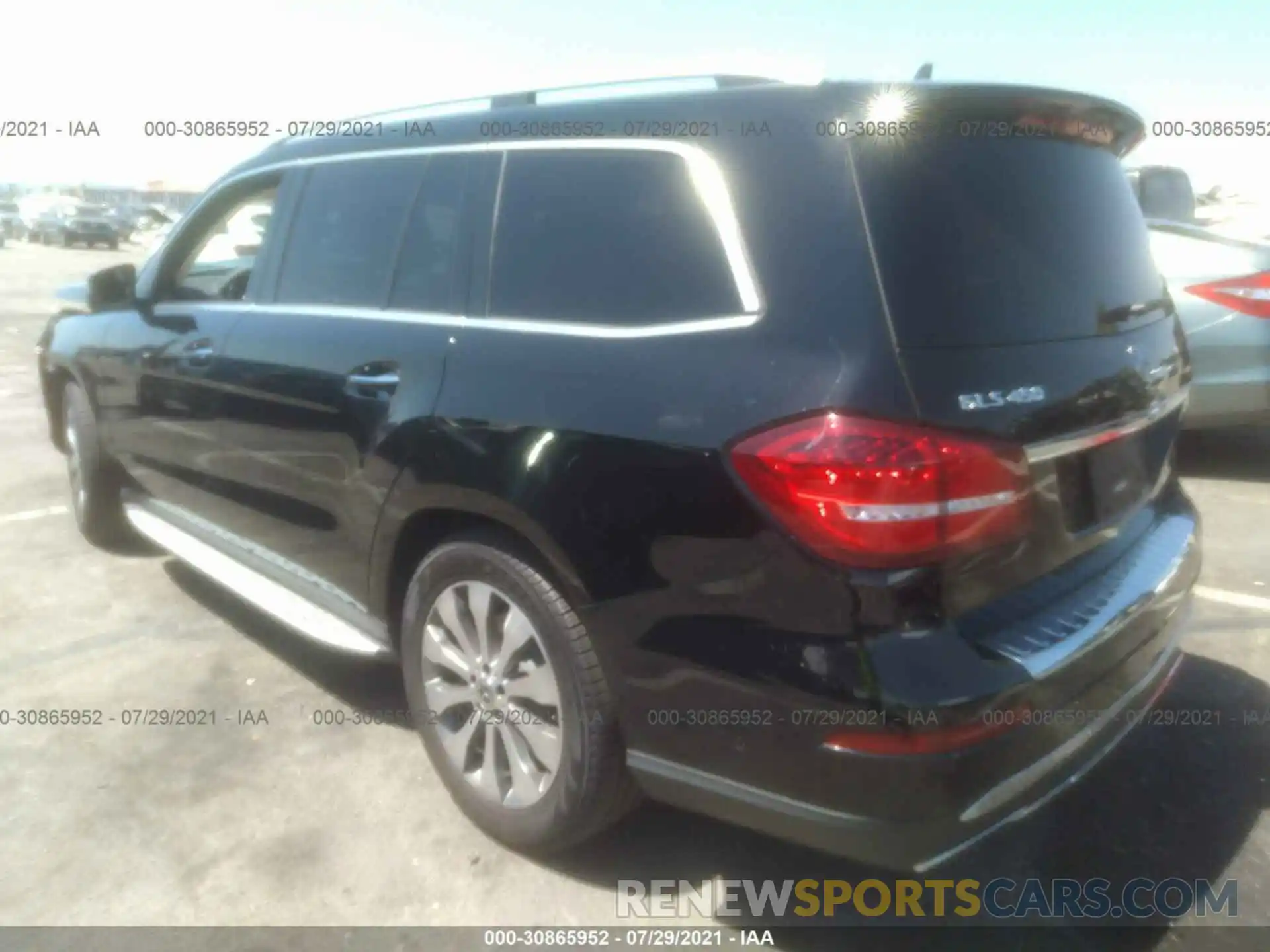 3 Photograph of a damaged car 4JGDF6EE7KB232248 MERCEDES-BENZ GLS 2019