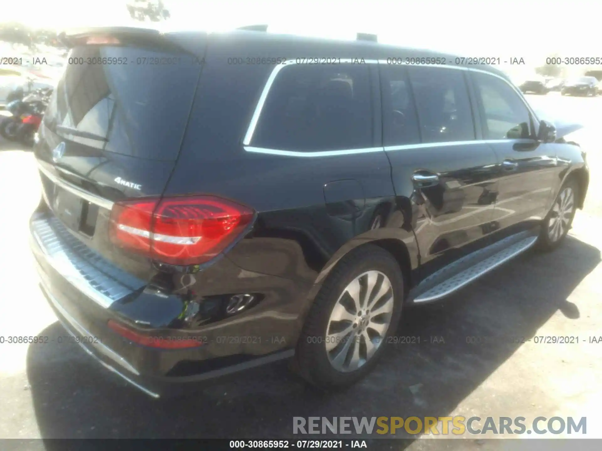 4 Photograph of a damaged car 4JGDF6EE7KB232248 MERCEDES-BENZ GLS 2019