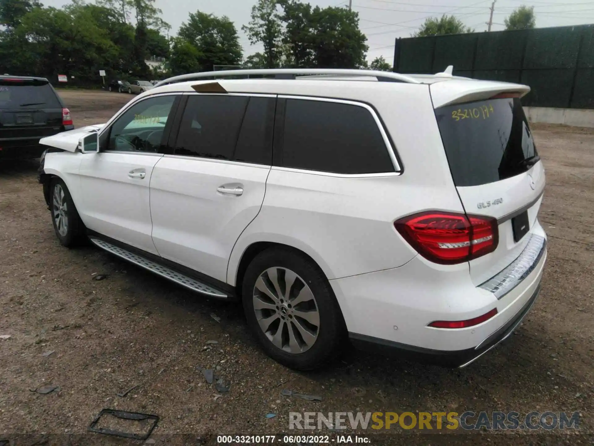 3 Фотография поврежденного автомобиля 4JGDF6EE7KB236414 MERCEDES-BENZ GLS 2019