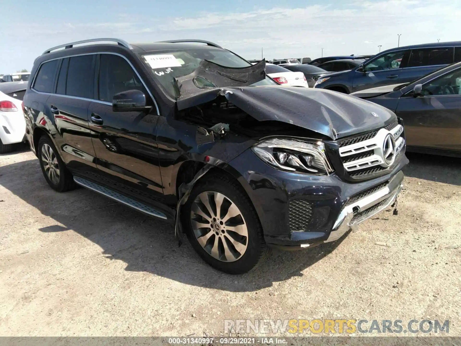 1 Фотография поврежденного автомобиля 4JGDF6EE7KB236798 MERCEDES-BENZ GLS 2019