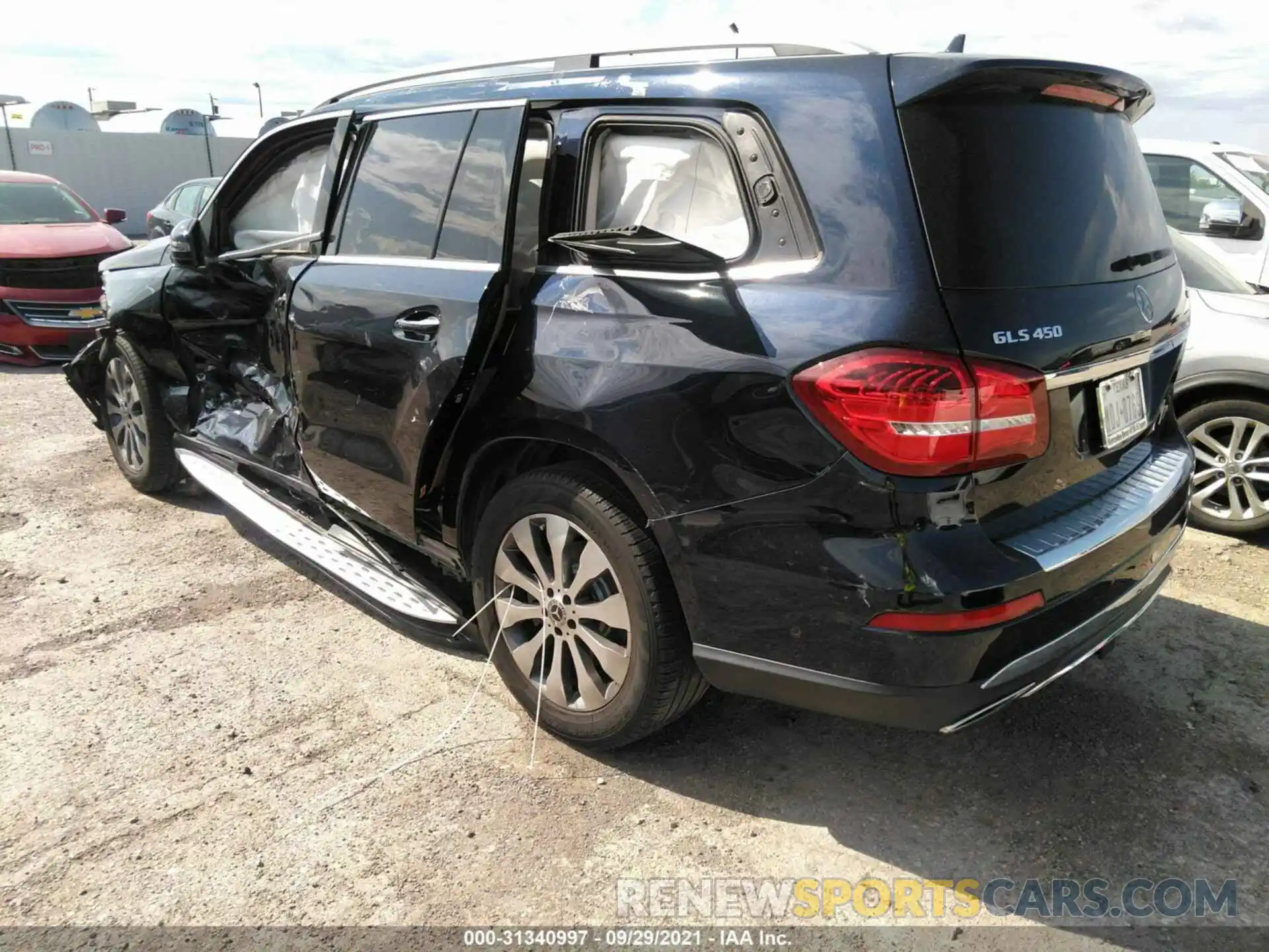 3 Фотография поврежденного автомобиля 4JGDF6EE7KB236798 MERCEDES-BENZ GLS 2019