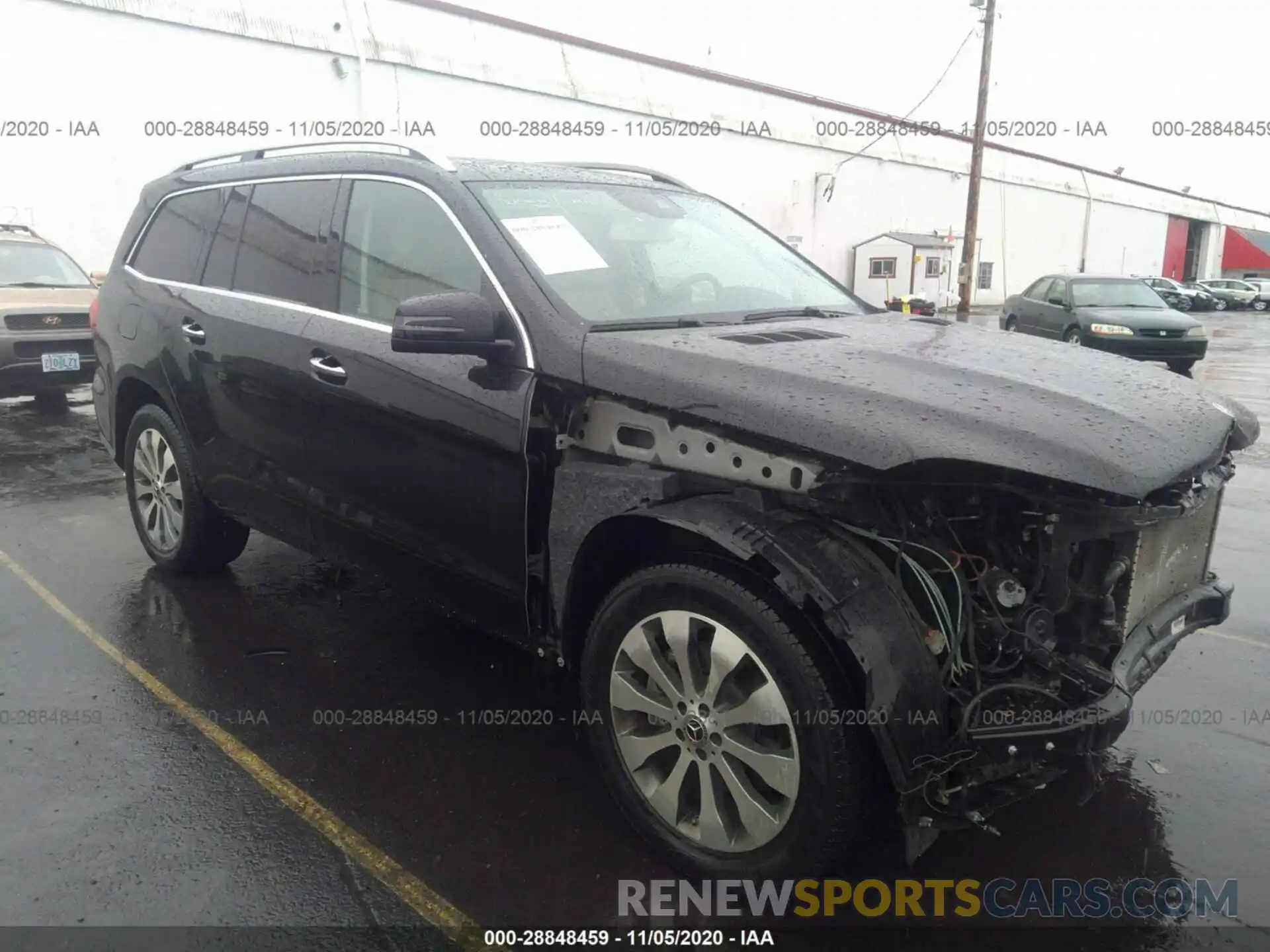 1 Photograph of a damaged car 4JGDF6EE7KB239006 MERCEDES-BENZ GLS 2019