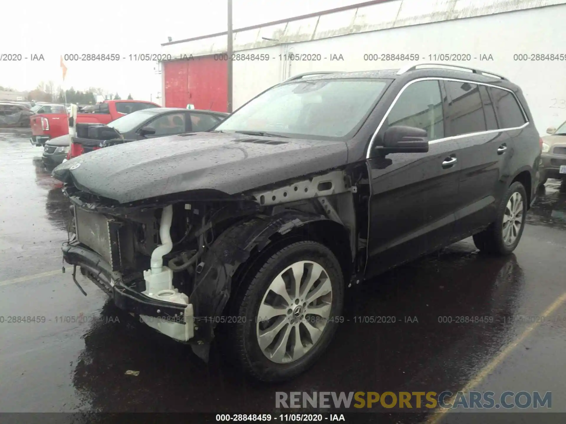 2 Photograph of a damaged car 4JGDF6EE7KB239006 MERCEDES-BENZ GLS 2019