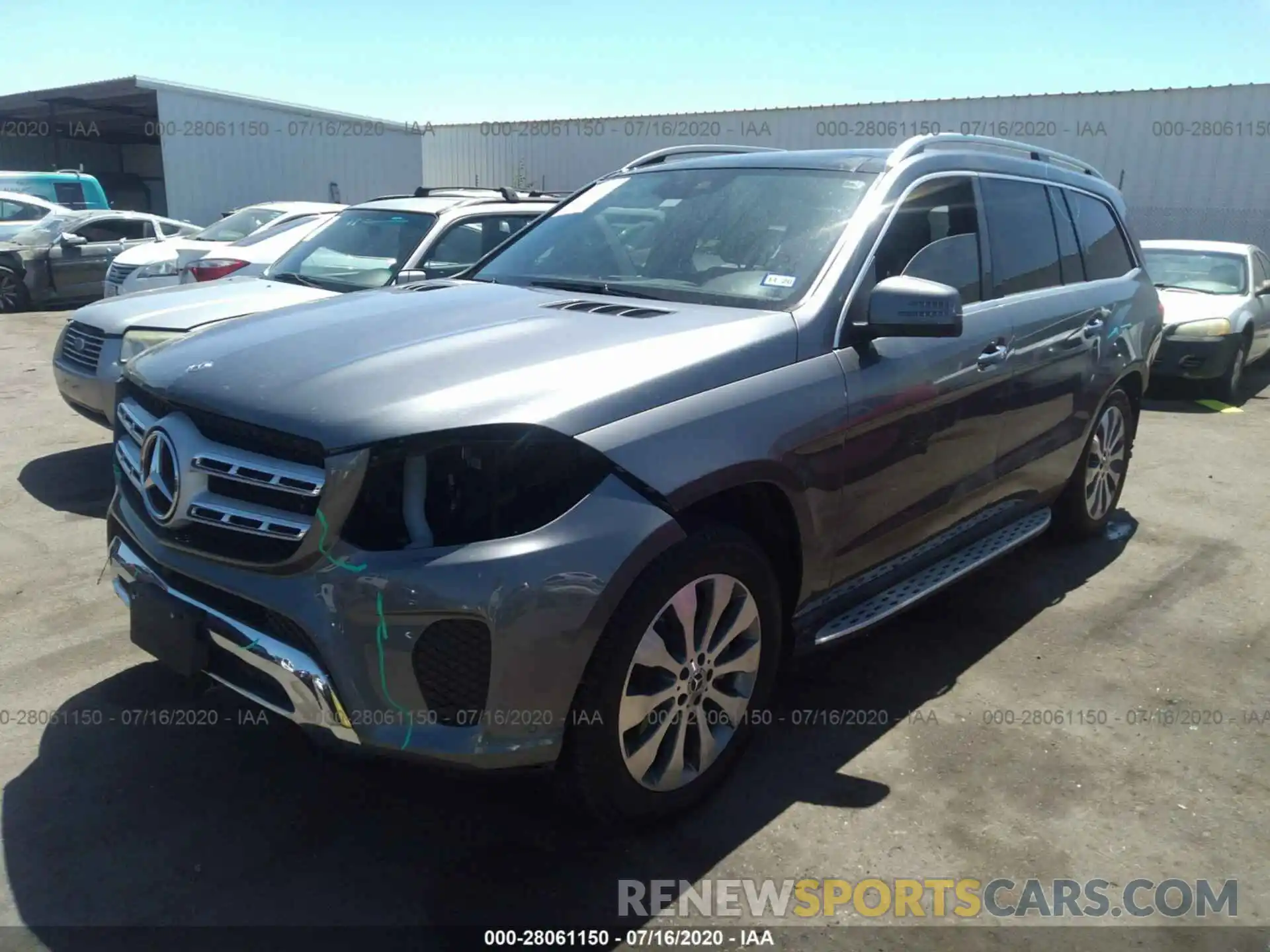 2 Photograph of a damaged car 4JGDF6EE8KB212865 MERCEDES-BENZ GLS 2019