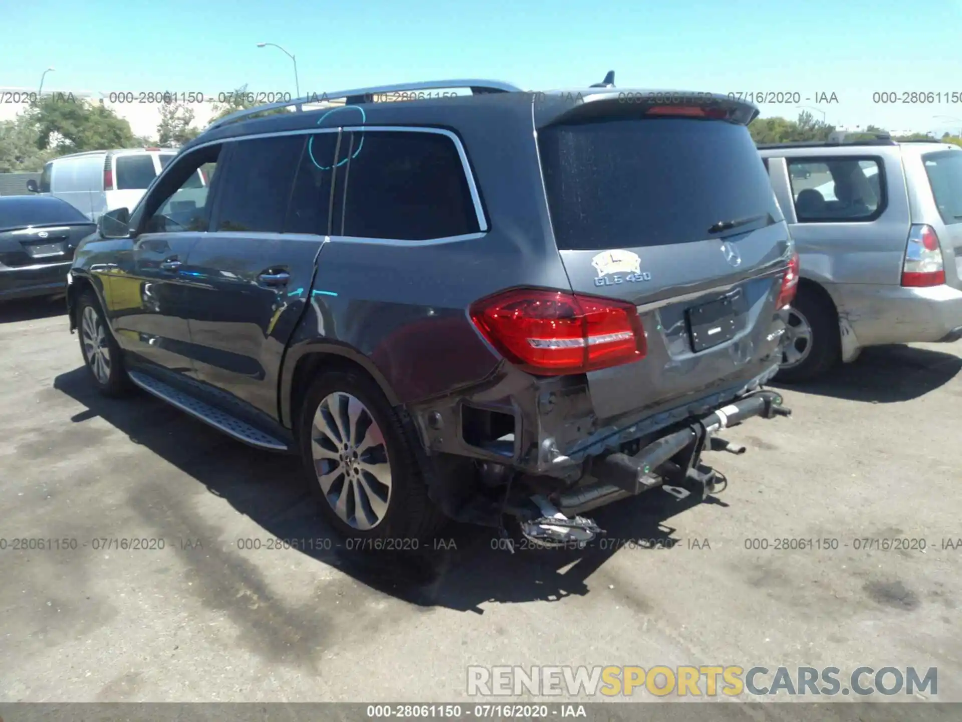 3 Фотография поврежденного автомобиля 4JGDF6EE8KB212865 MERCEDES-BENZ GLS 2019