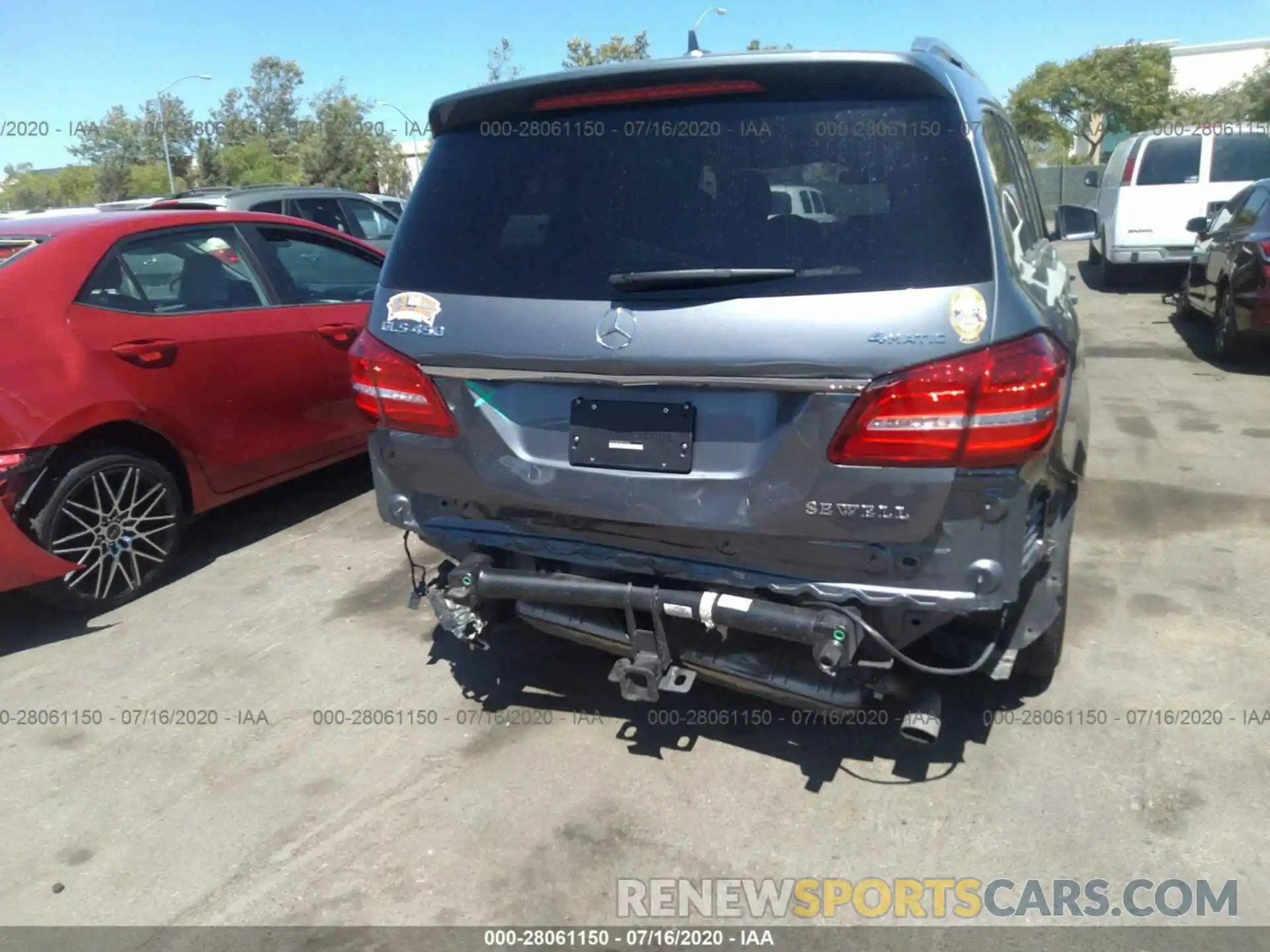 6 Photograph of a damaged car 4JGDF6EE8KB212865 MERCEDES-BENZ GLS 2019