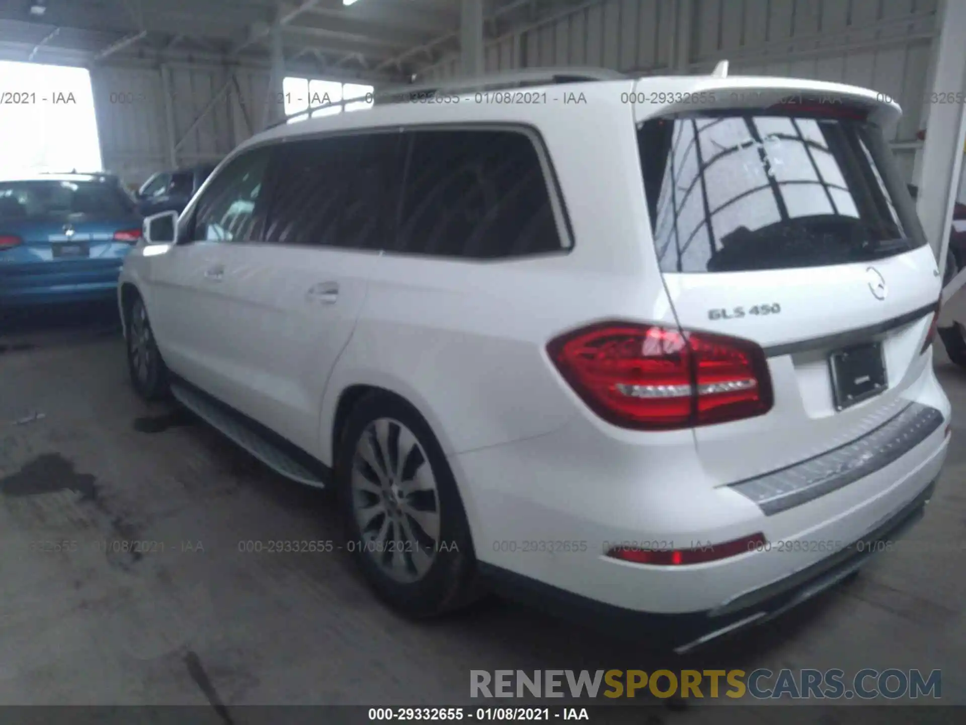 3 Фотография поврежденного автомобиля 4JGDF6EE8KB221629 MERCEDES-BENZ GLS 2019