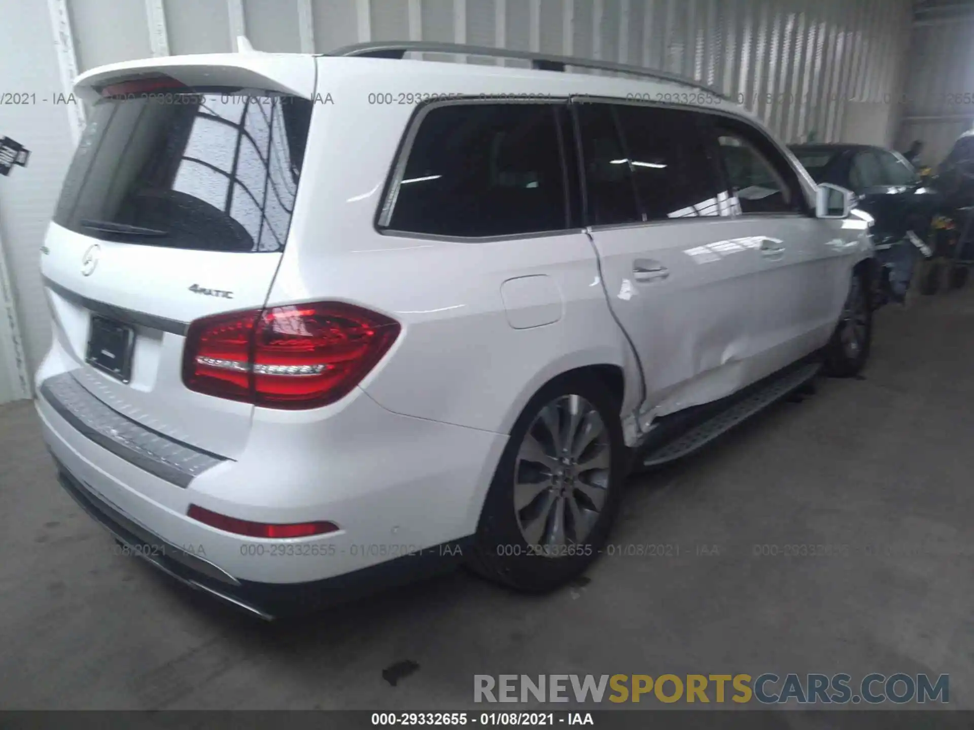 4 Photograph of a damaged car 4JGDF6EE8KB221629 MERCEDES-BENZ GLS 2019