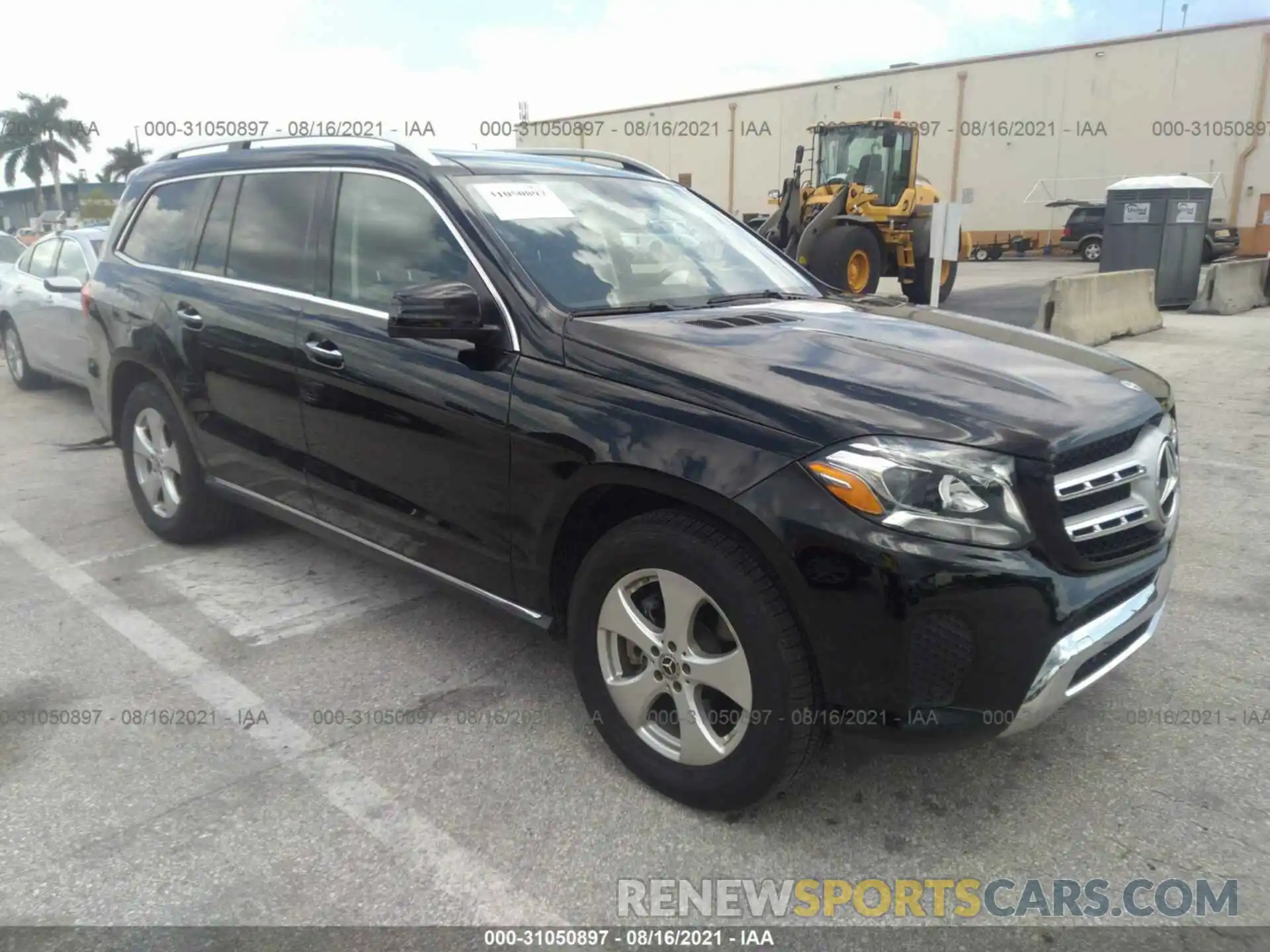 1 Photograph of a damaged car 4JGDF6EE8KB222618 MERCEDES-BENZ GLS 2019