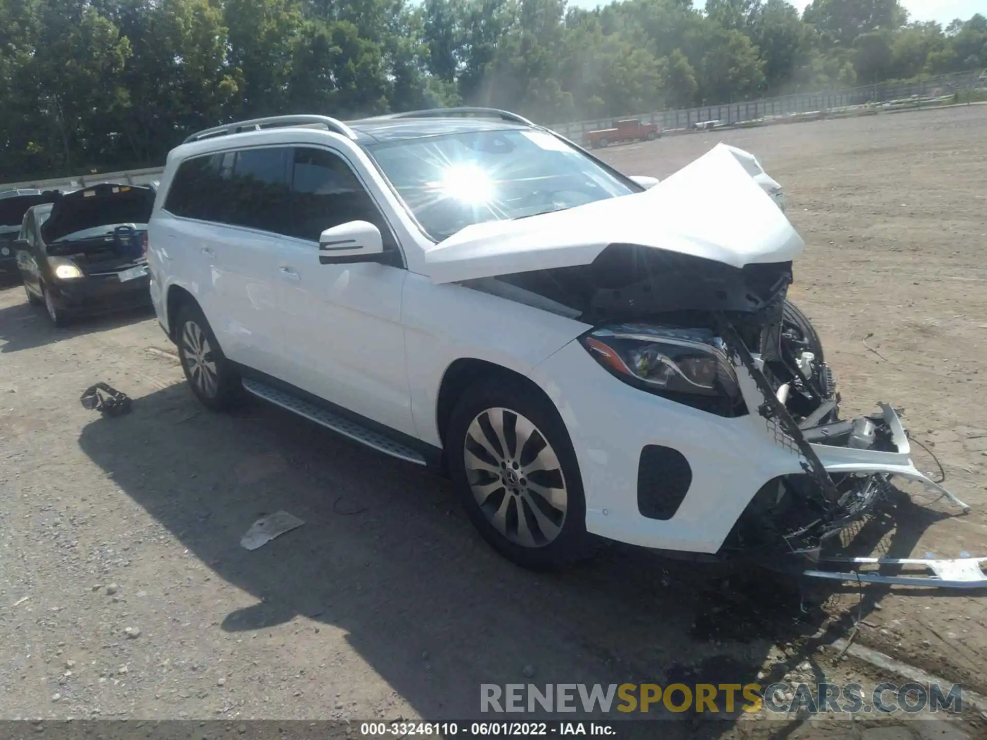 1 Photograph of a damaged car 4JGDF6EE8KB223820 MERCEDES-BENZ GLS 2019