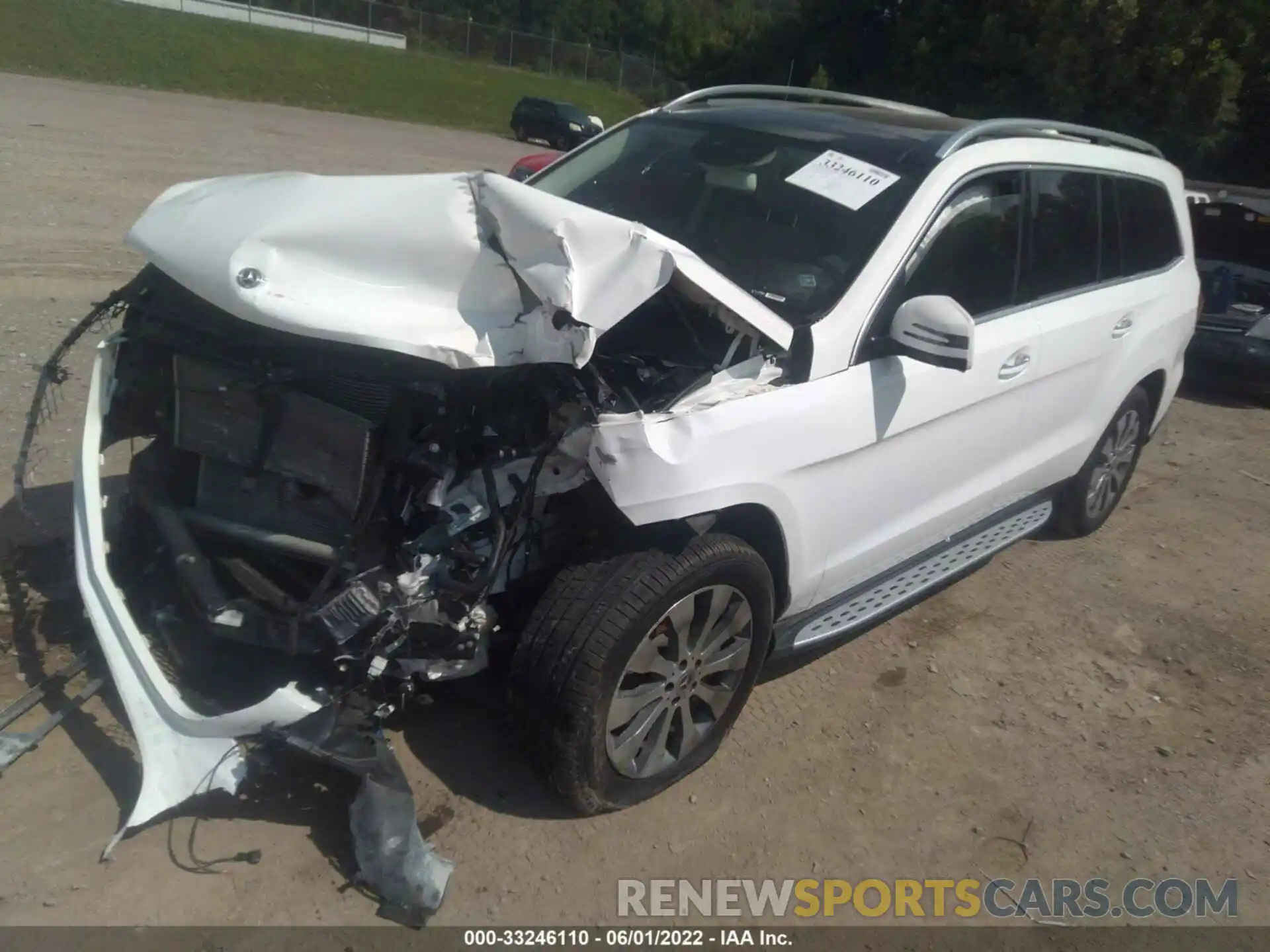 2 Photograph of a damaged car 4JGDF6EE8KB223820 MERCEDES-BENZ GLS 2019