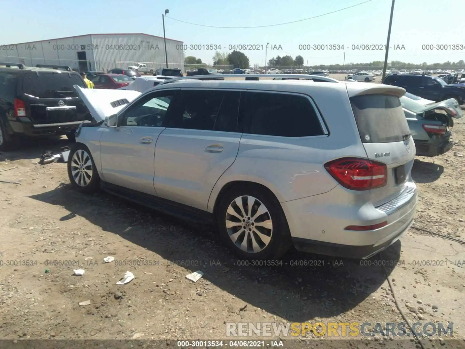 3 Photograph of a damaged car 4JGDF6EE8KB227480 MERCEDES-BENZ GLS 2019