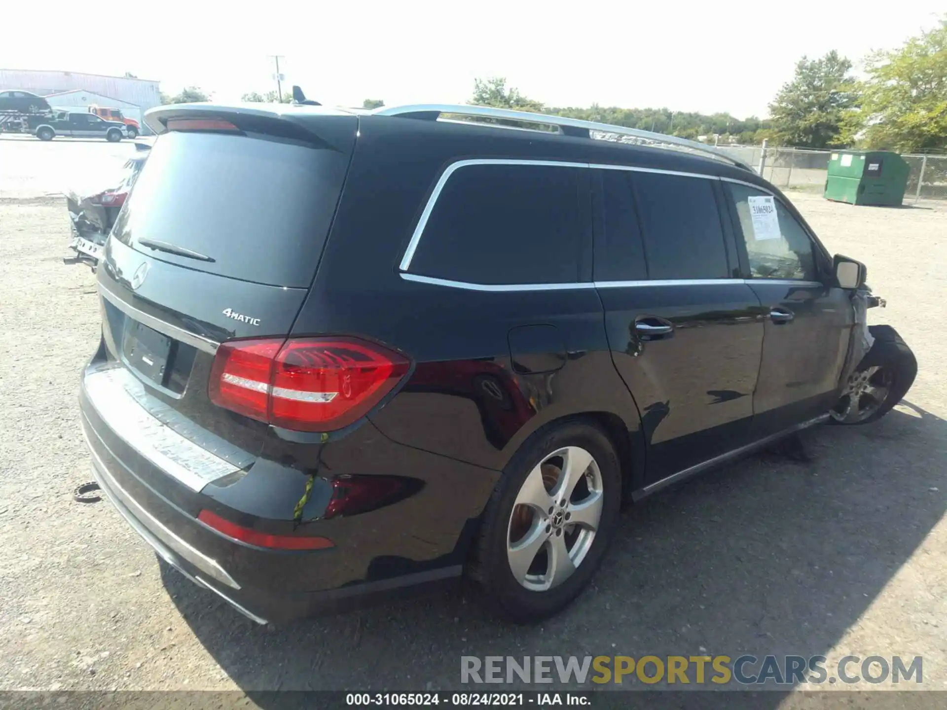 4 Photograph of a damaged car 4JGDF6EE8KB229049 MERCEDES-BENZ GLS 2019