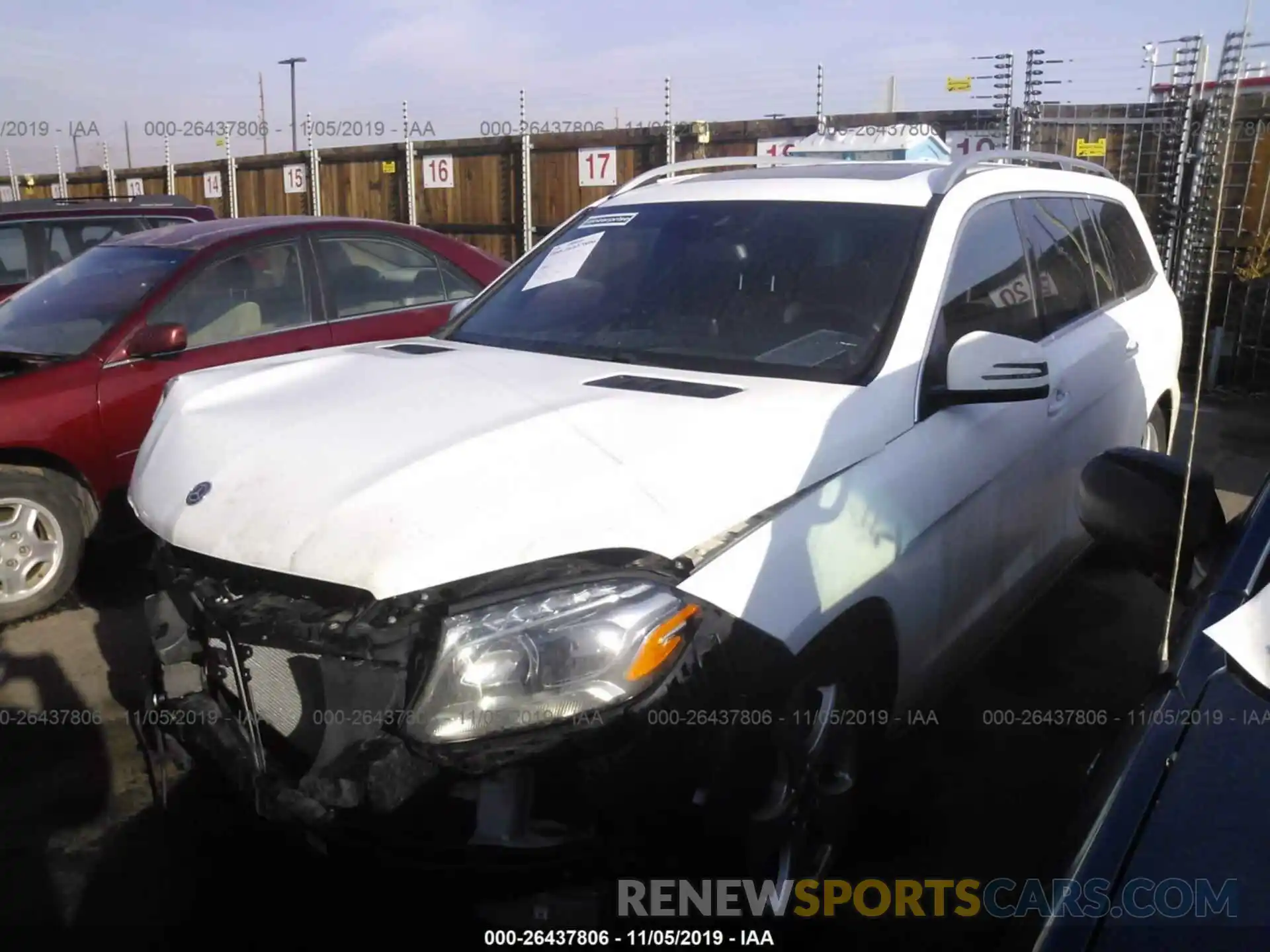 2 Photograph of a damaged car 4JGDF6EE8KB230699 MERCEDES-BENZ GLS 2019