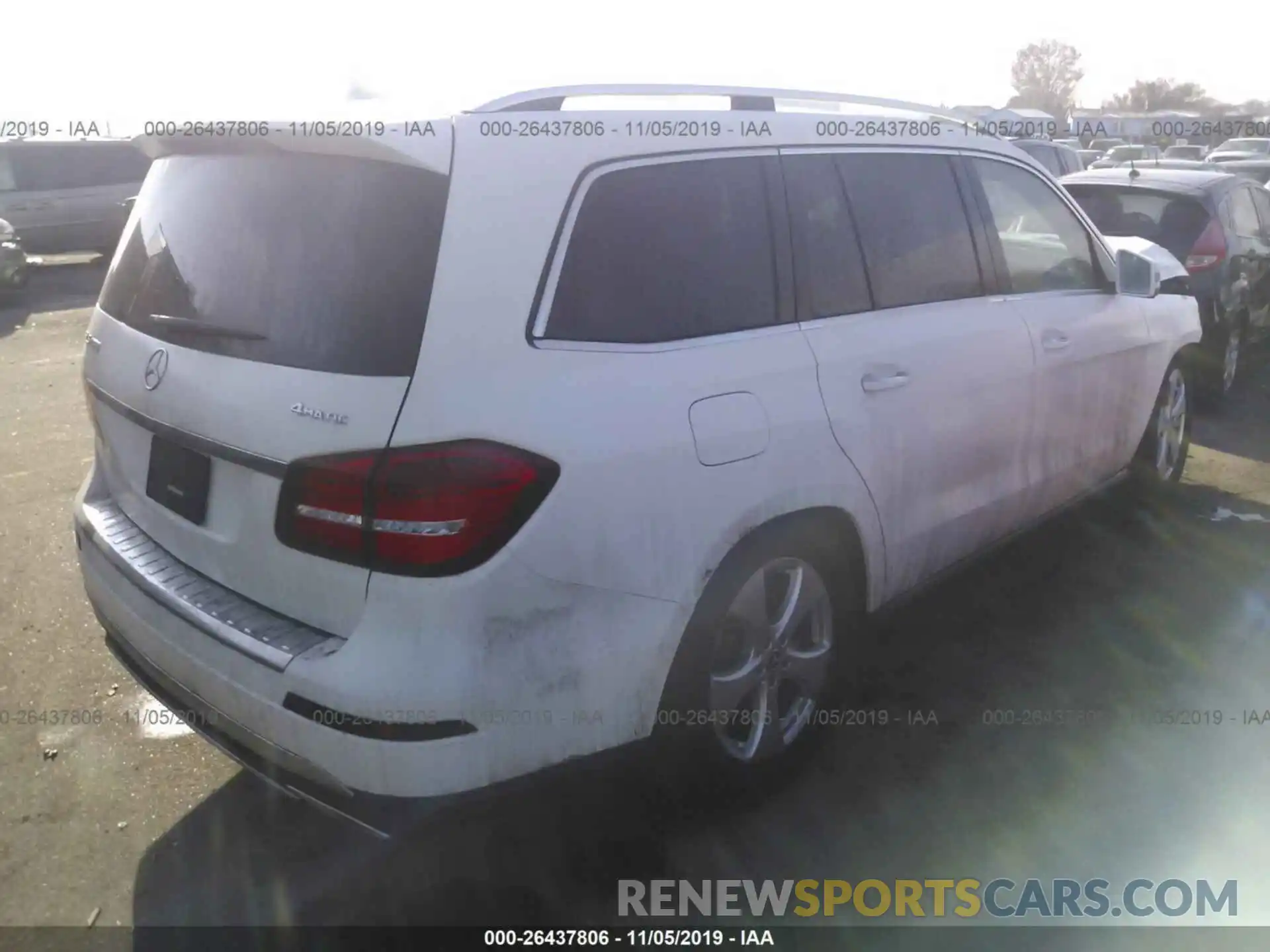 4 Photograph of a damaged car 4JGDF6EE8KB230699 MERCEDES-BENZ GLS 2019