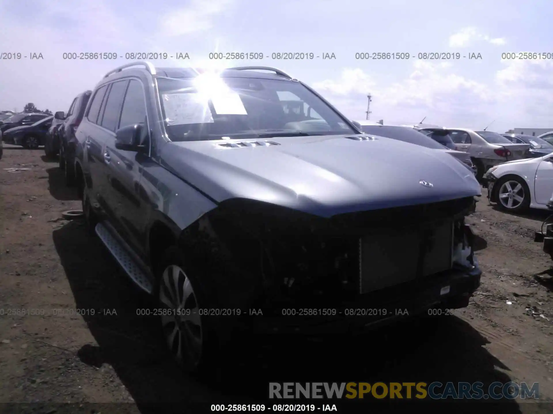 1 Photograph of a damaged car 4JGDF6EE9KB192108 MERCEDES-BENZ GLS 2019