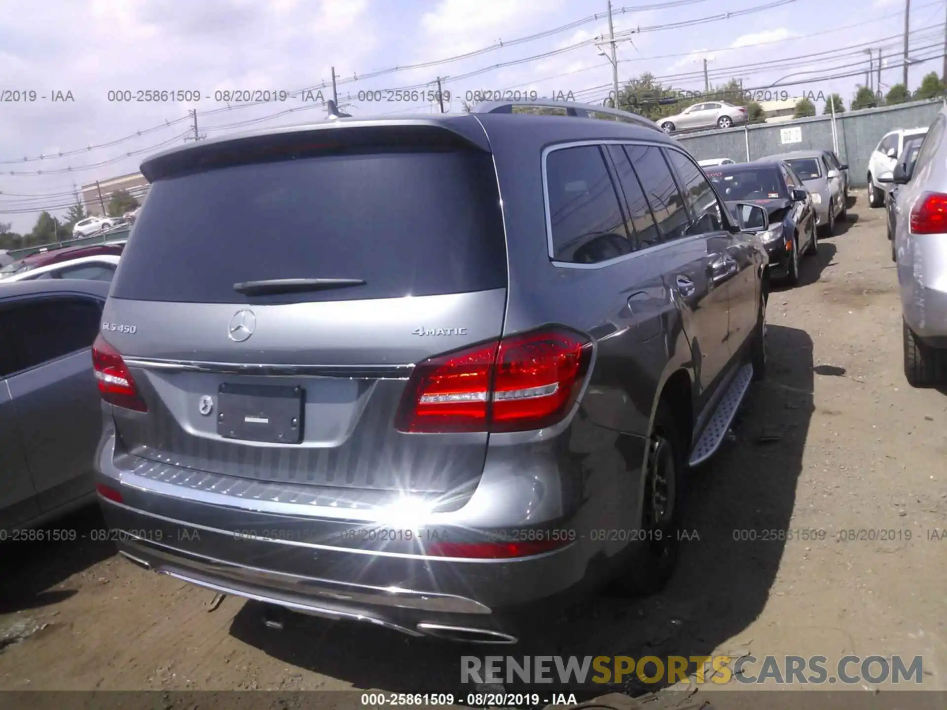 4 Photograph of a damaged car 4JGDF6EE9KB192108 MERCEDES-BENZ GLS 2019