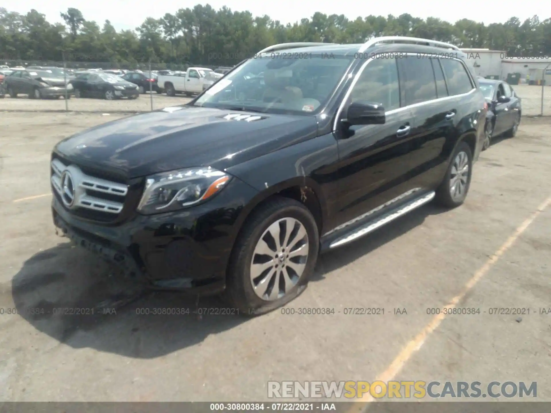 2 Photograph of a damaged car 4JGDF6EE9KB222272 MERCEDES-BENZ GLS 2019