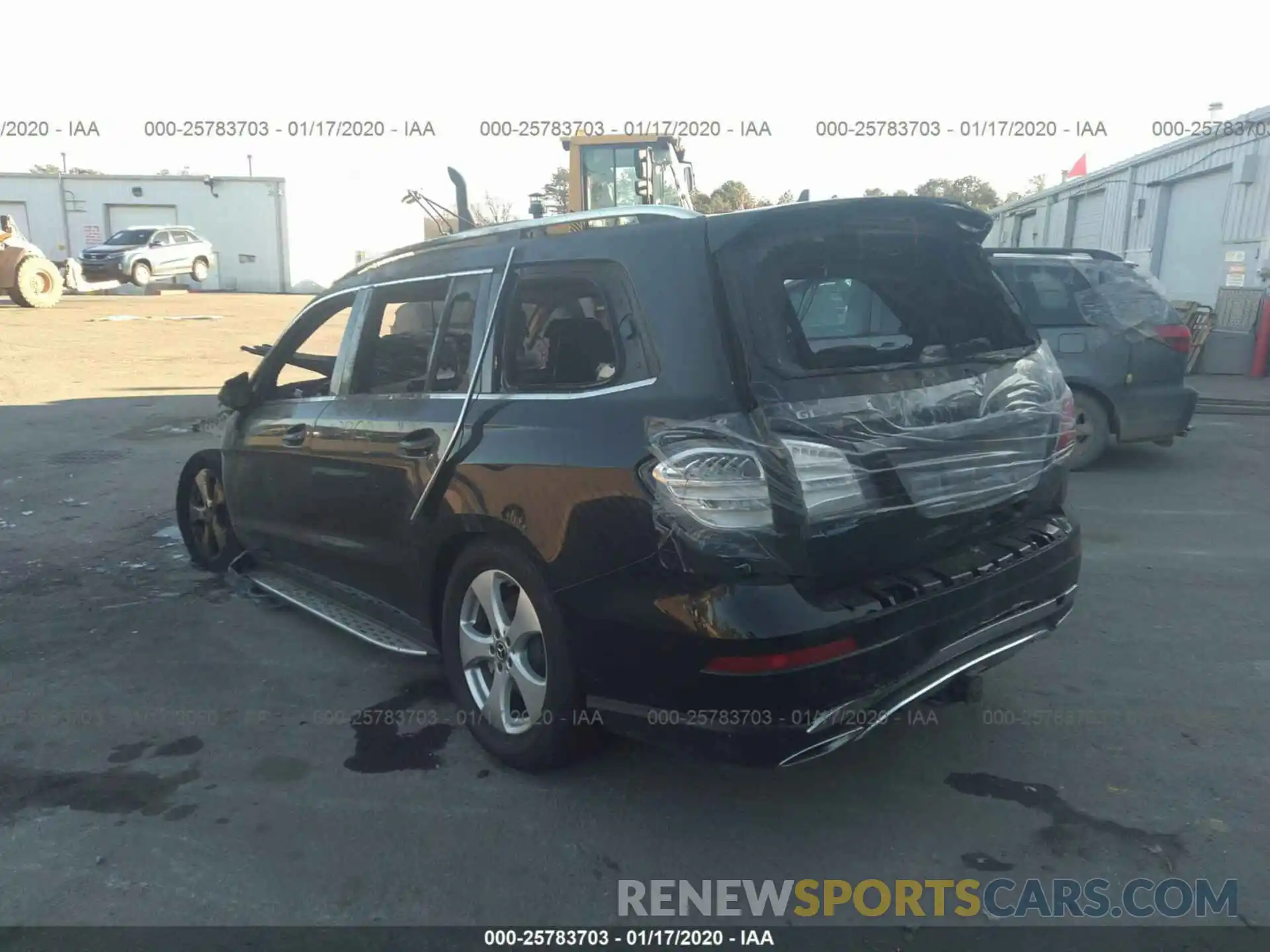 3 Фотография поврежденного автомобиля 4JGDF6EE9KB228847 MERCEDES-BENZ GLS 2019