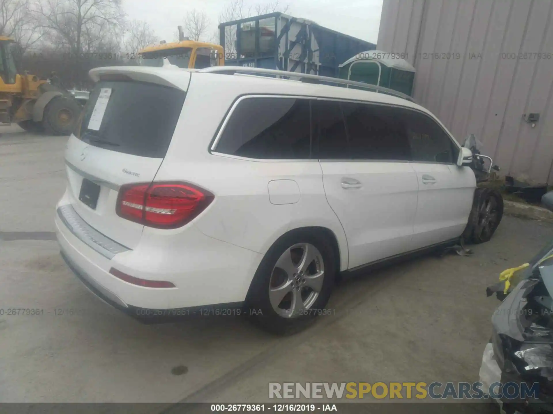 4 Photograph of a damaged car 4JGDF6EE9KB229870 MERCEDES-BENZ GLS 2019