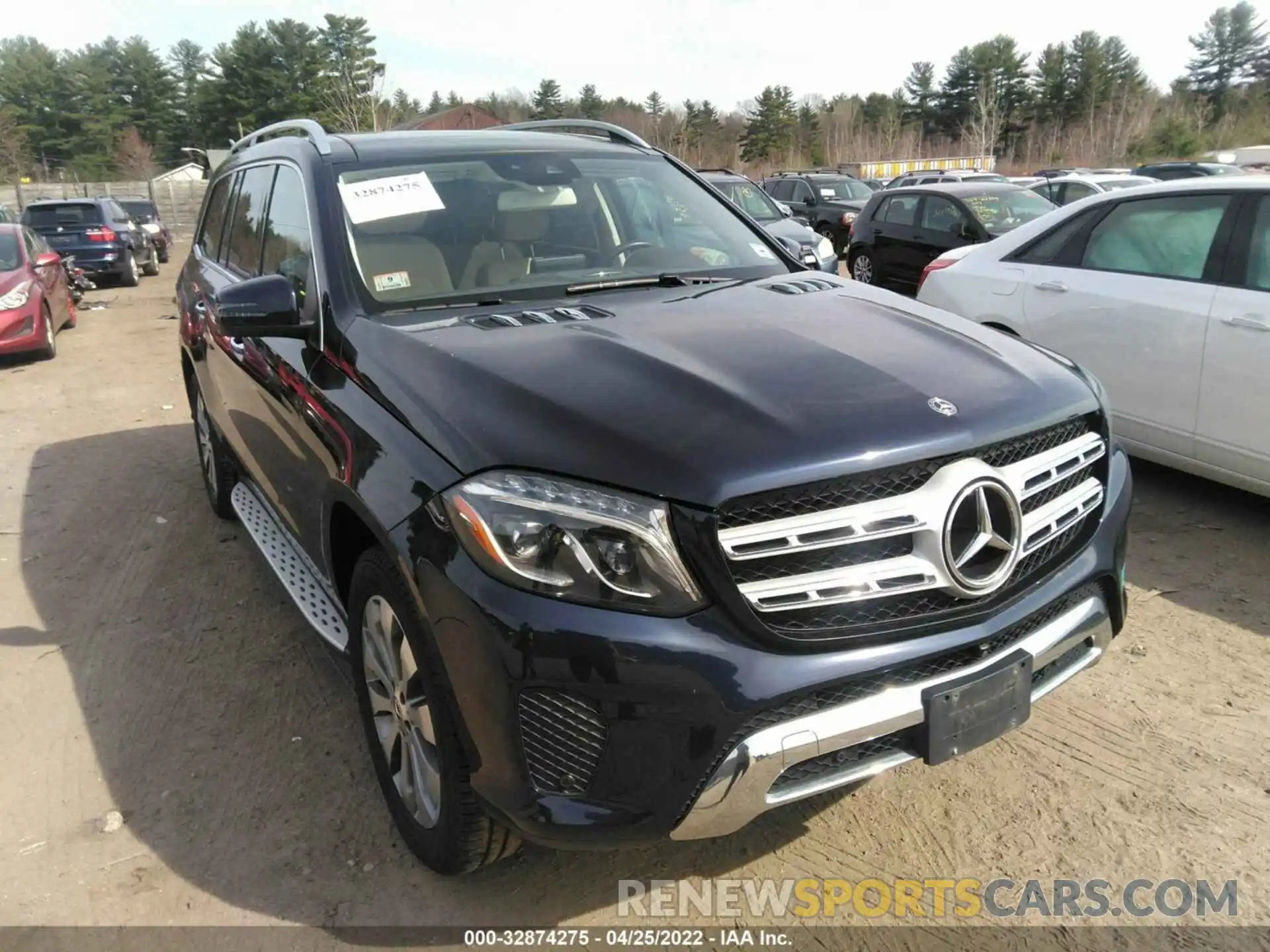 1 Photograph of a damaged car 4JGDF6EEXKB191937 MERCEDES-BENZ GLS 2019