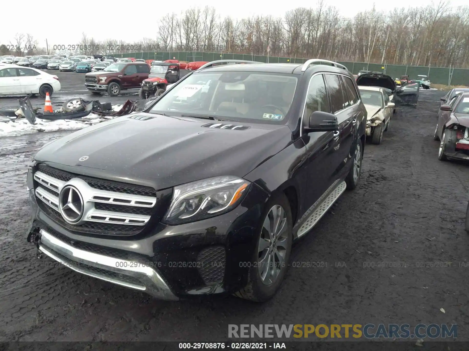 2 Photograph of a damaged car 4JGDF6EEXKB192408 MERCEDES-BENZ GLS 2019